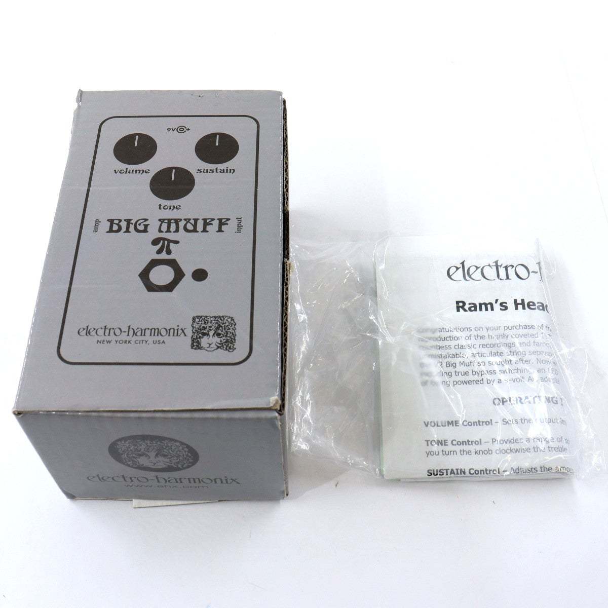 Ram’s Head Big Muff Pi 箱・取説付き Electro-Harmonix Ram's Head Big Muff Pi 【池袋店】（中古）【楽器
