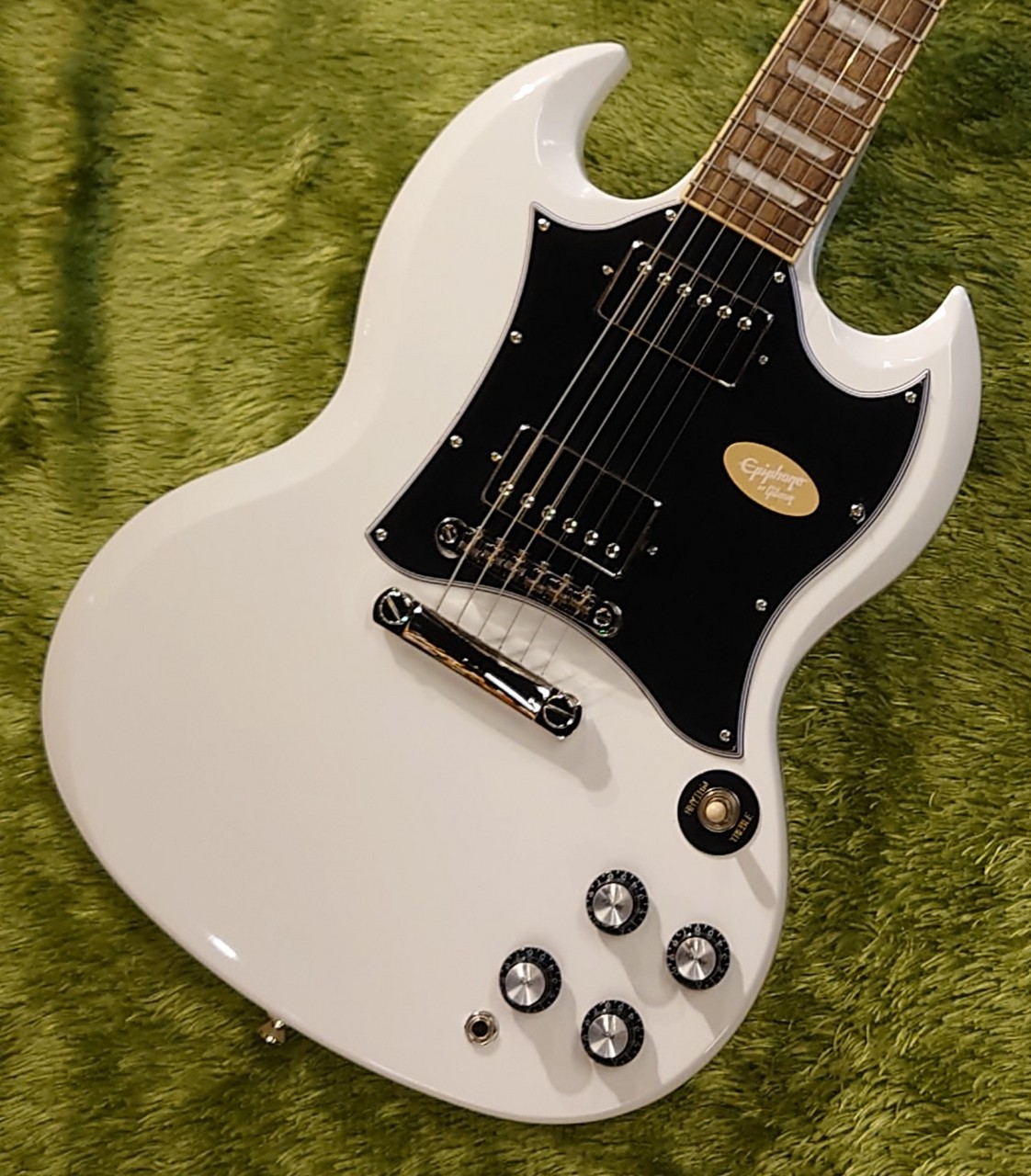 (本日限定値下げ)Epiphone SG Standard ホワイト Epiphone SG Standard Electric Guitar - Alpine White | Sweetwater
