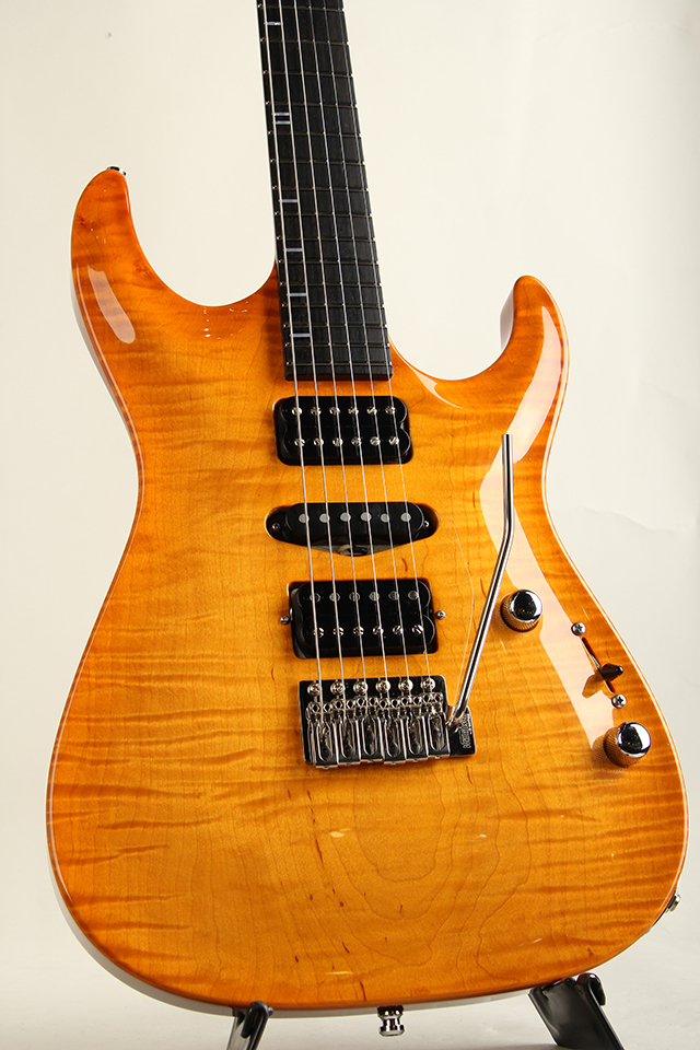 Marchione Neck-Through Carve Top 1pcs Figured Maple Top Mahogany H