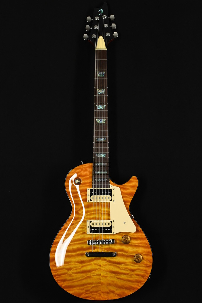 ぽちT's guitars Arc-STD 5A Quilt maple T's Guitars Arc-Singlecut22 5A Quilted Maple/Custom Order