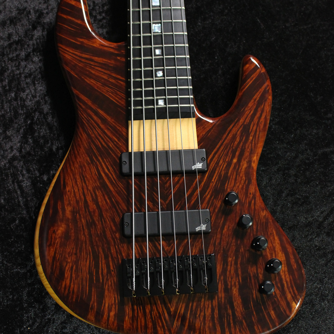 Miura Guitars U.S.A. 【6弦ベース】MB-1 6st Ash/Redwood/Ebony