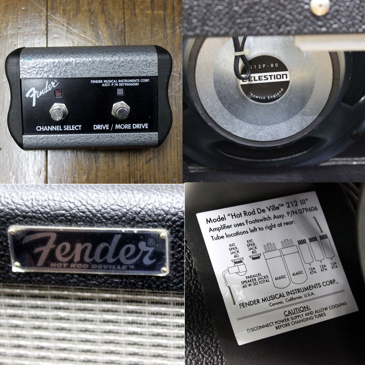 Fender Hot Rod DeVille Ⅲ 212 Black ホットロッド デビル  正規輸入品100V仕様です。（中古）［デジマートSALE］【楽器検索デジマート】