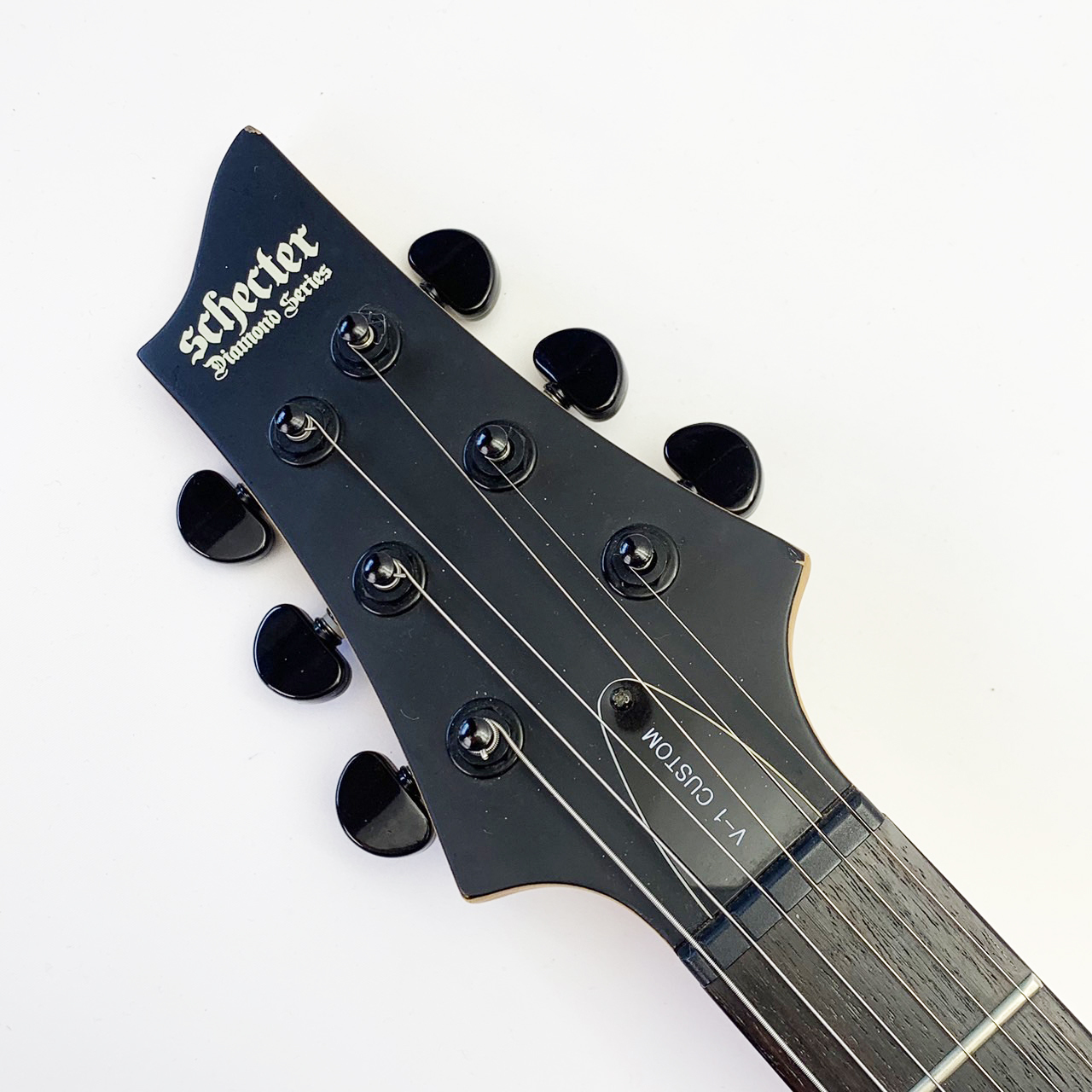 SCHECTER V-1 CUSTOM matte black（中古/送料無料）【楽器検索