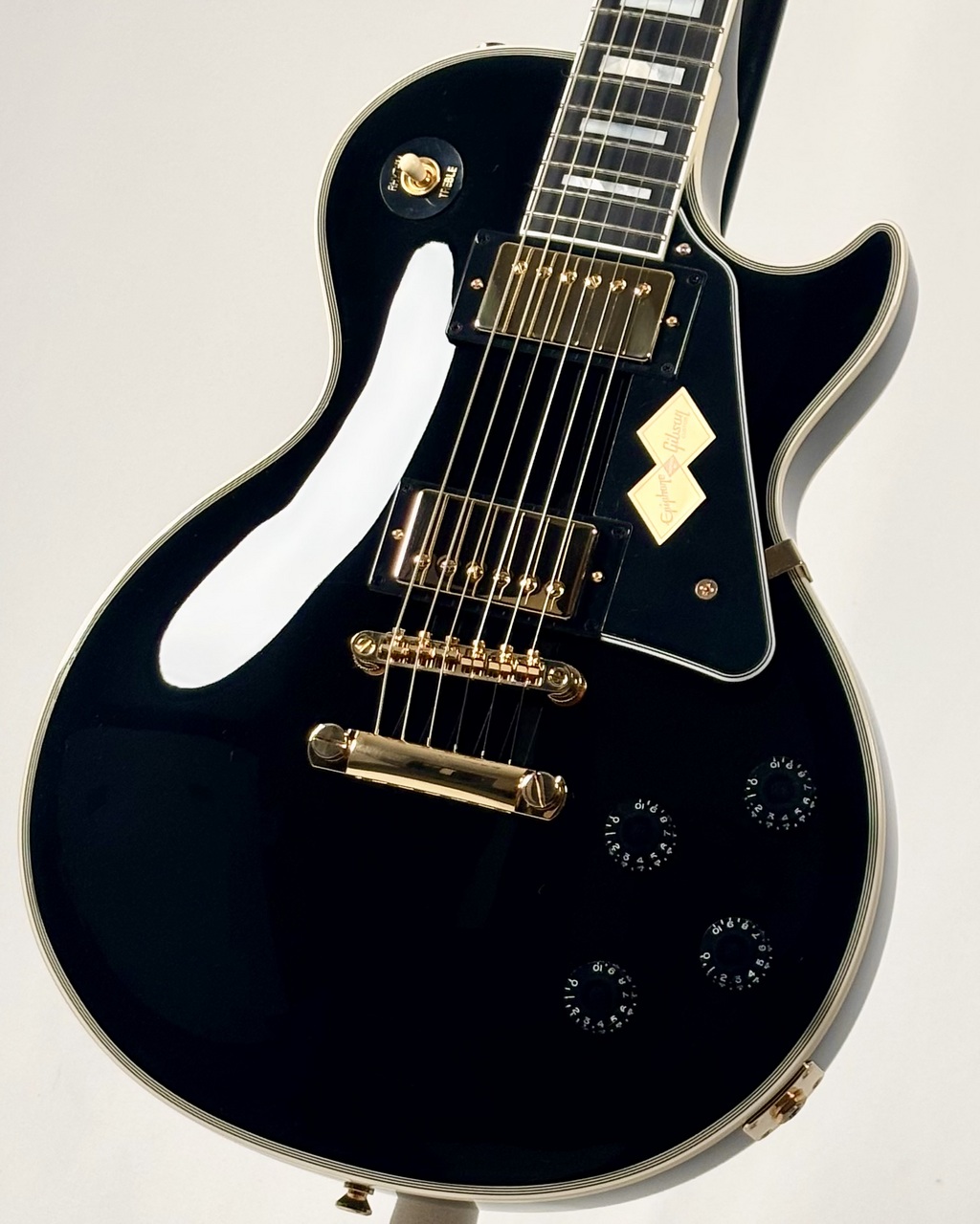 エピフォン レスポールカスタム エレキギター 日本製 Epiphone Inspired by Gibson Custom Les Paul Custom -Ebony