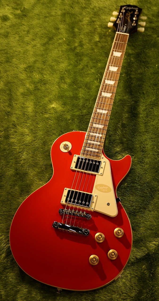 Epiphone 【軽量】【NEW】 Les Paul Standard 50s Plain Top ~Cardinal