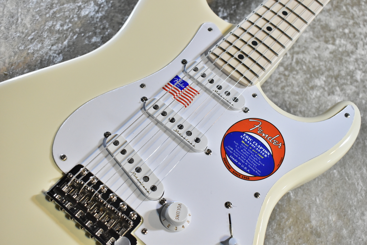 Fender Eric Clapton Stratocaster Olympic White #US23120615【3.56kg】【エリック ・クラプトン】（新品）【楽器検索デジマート】