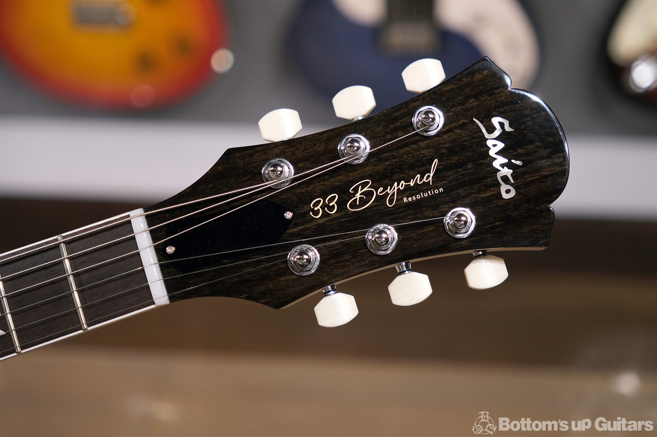 SAITO GUITARS 33BEYOND Resolution No.020 !! - Green Burst