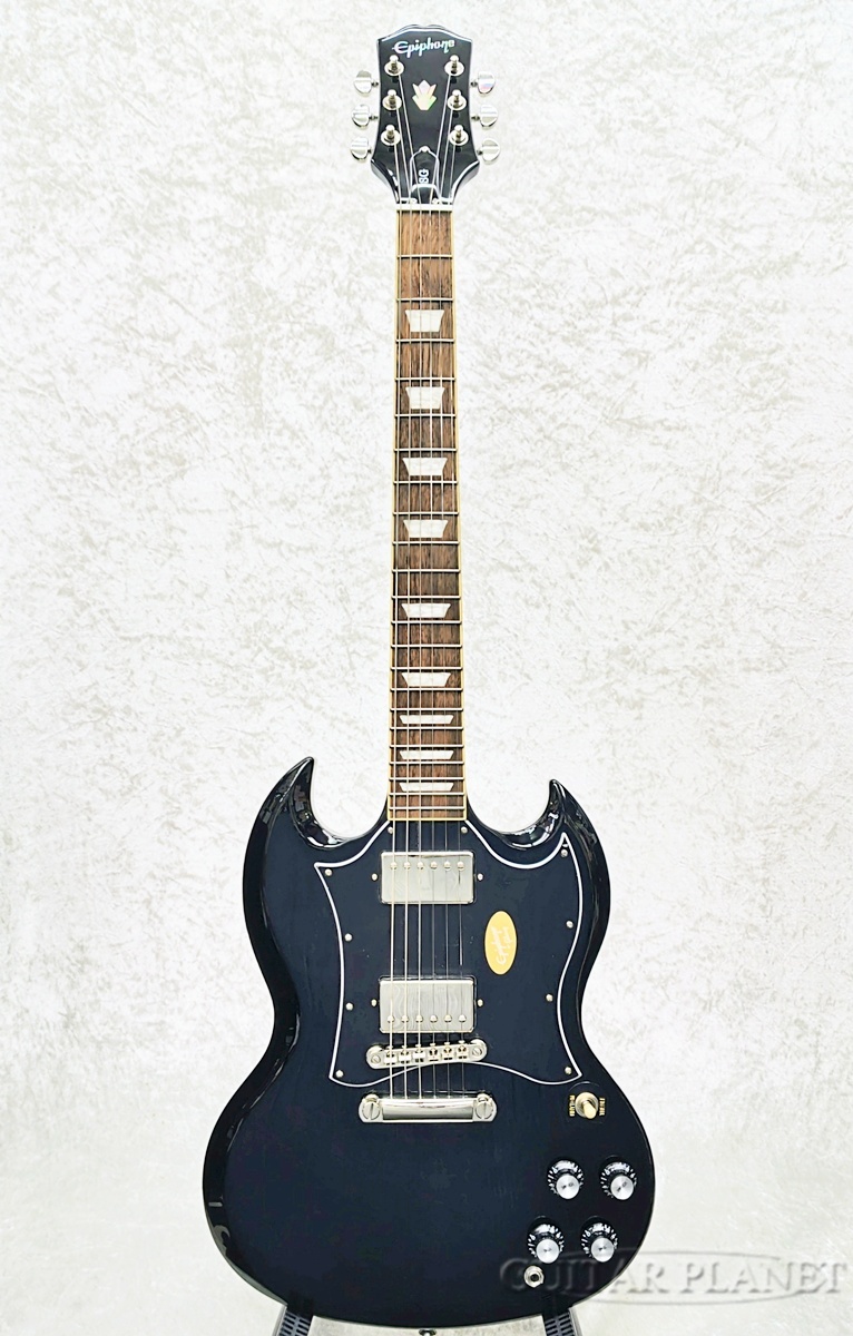 Epiphone SG Standard -Ebony-【25041525853】【軽量3.21kg】（新品