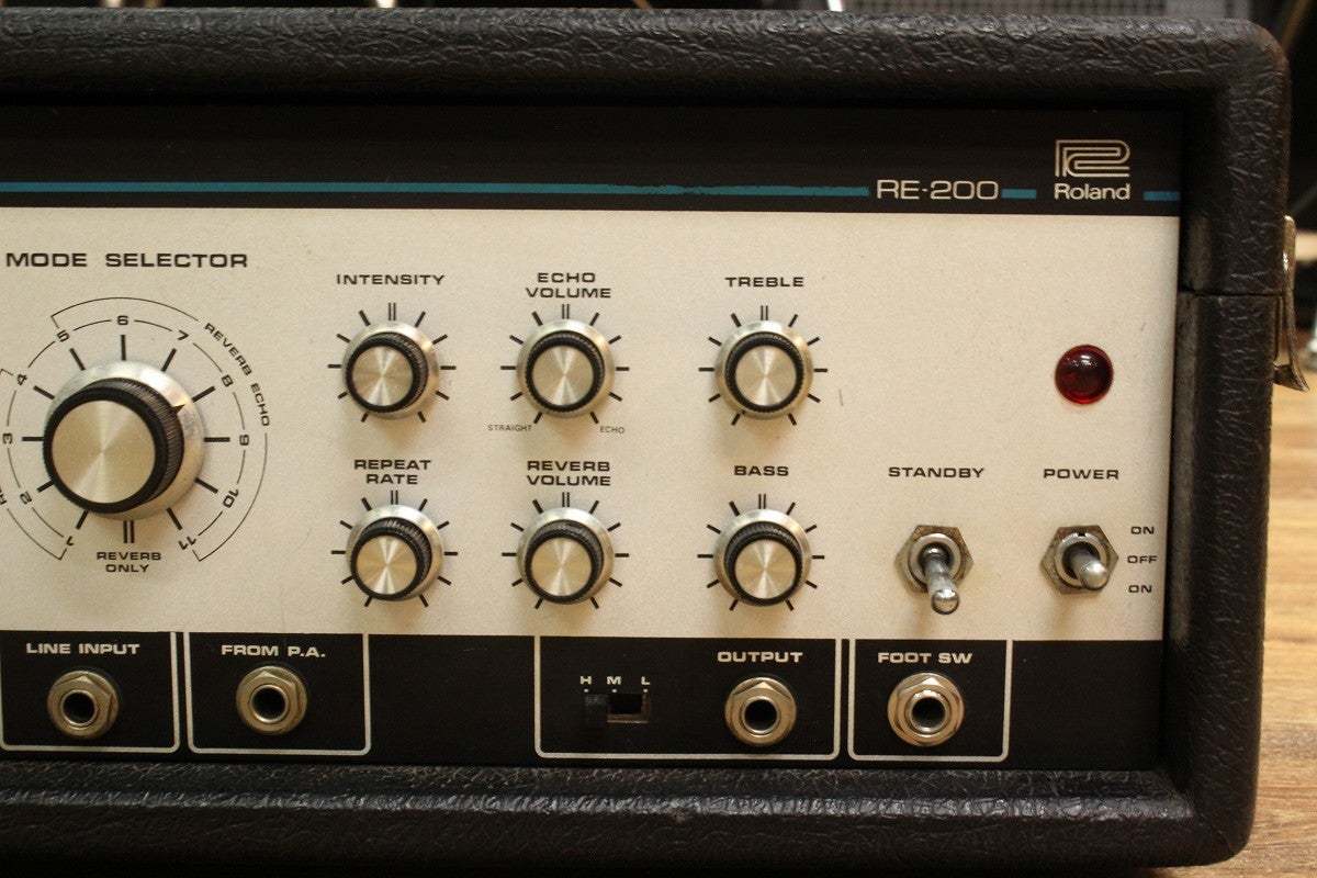 Roland RE-200 SPACE ECHO 【キーボードマート新宿】（ビンテージ/送料