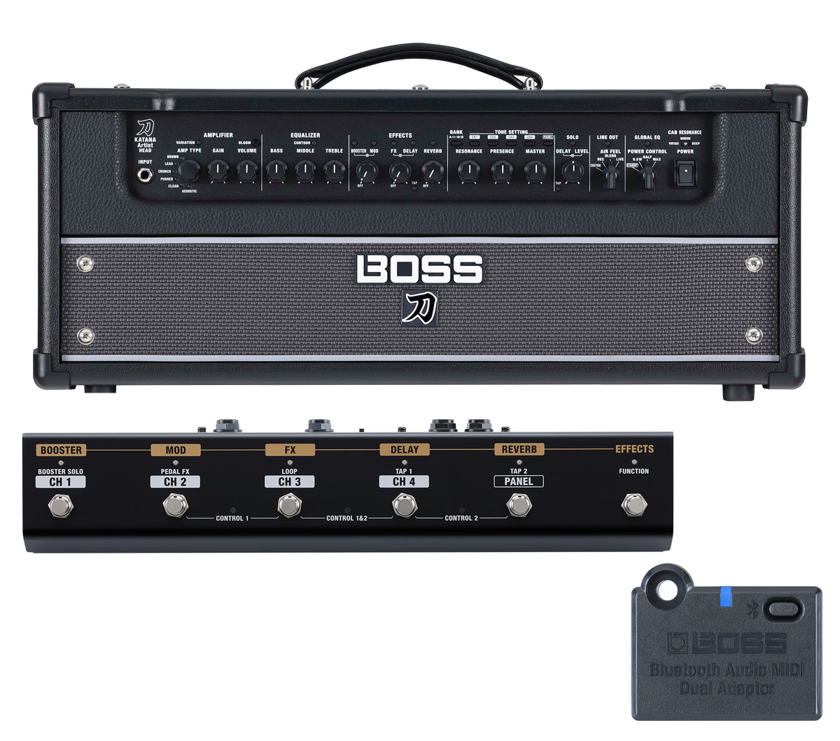 BOSS KATANA ARTIST HEAD GEN 3 [BT-DUAL + GA-FC EXフットスイッチ 