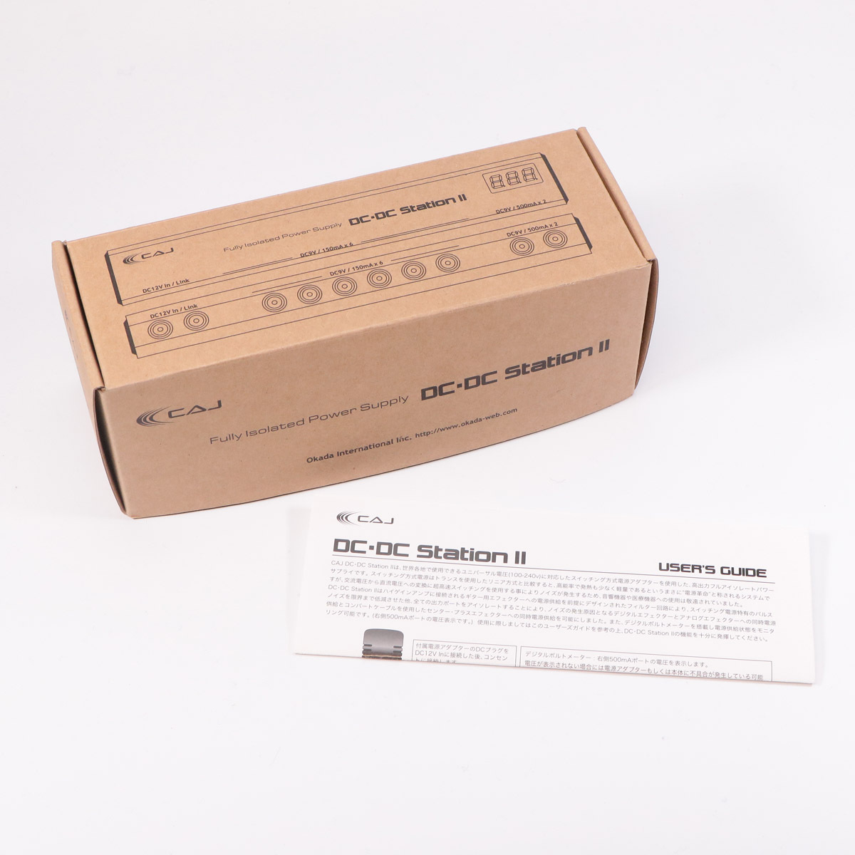 Custom Audio Japan(CAJ) DC/DC STATION II パワーサプライ 【名古屋栄