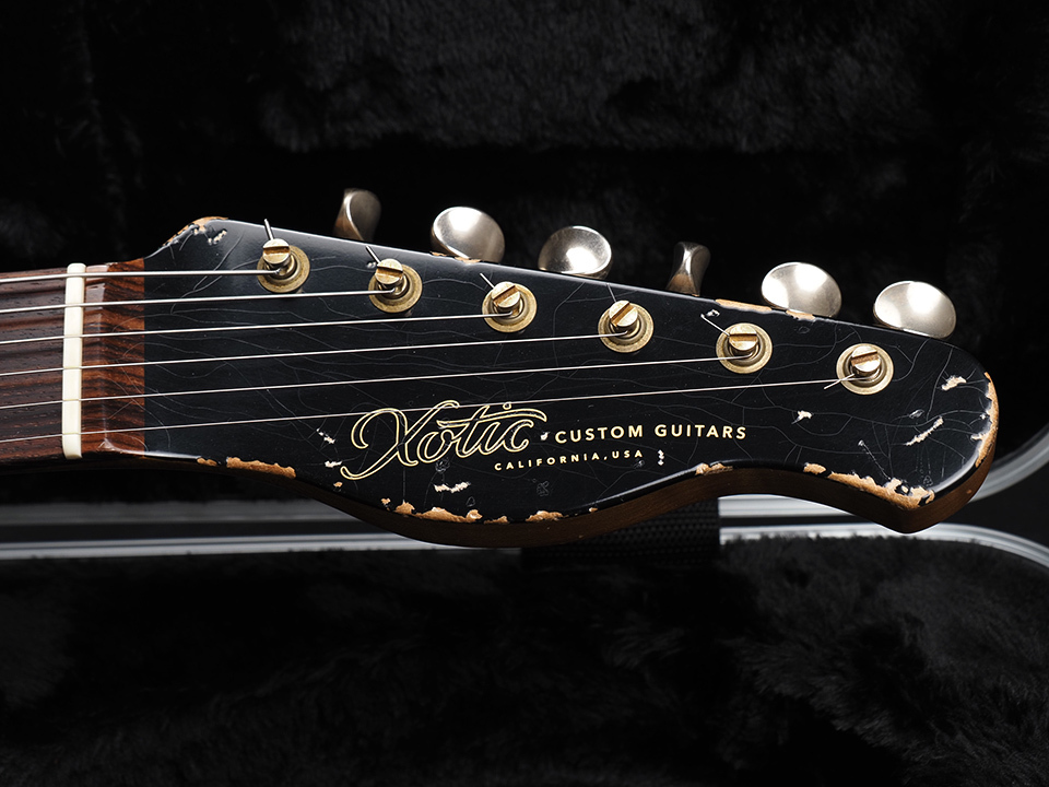Xotic XTC-1 Black heavy Aged/Alder/RM-R/MH（新品/送料無料）【楽器