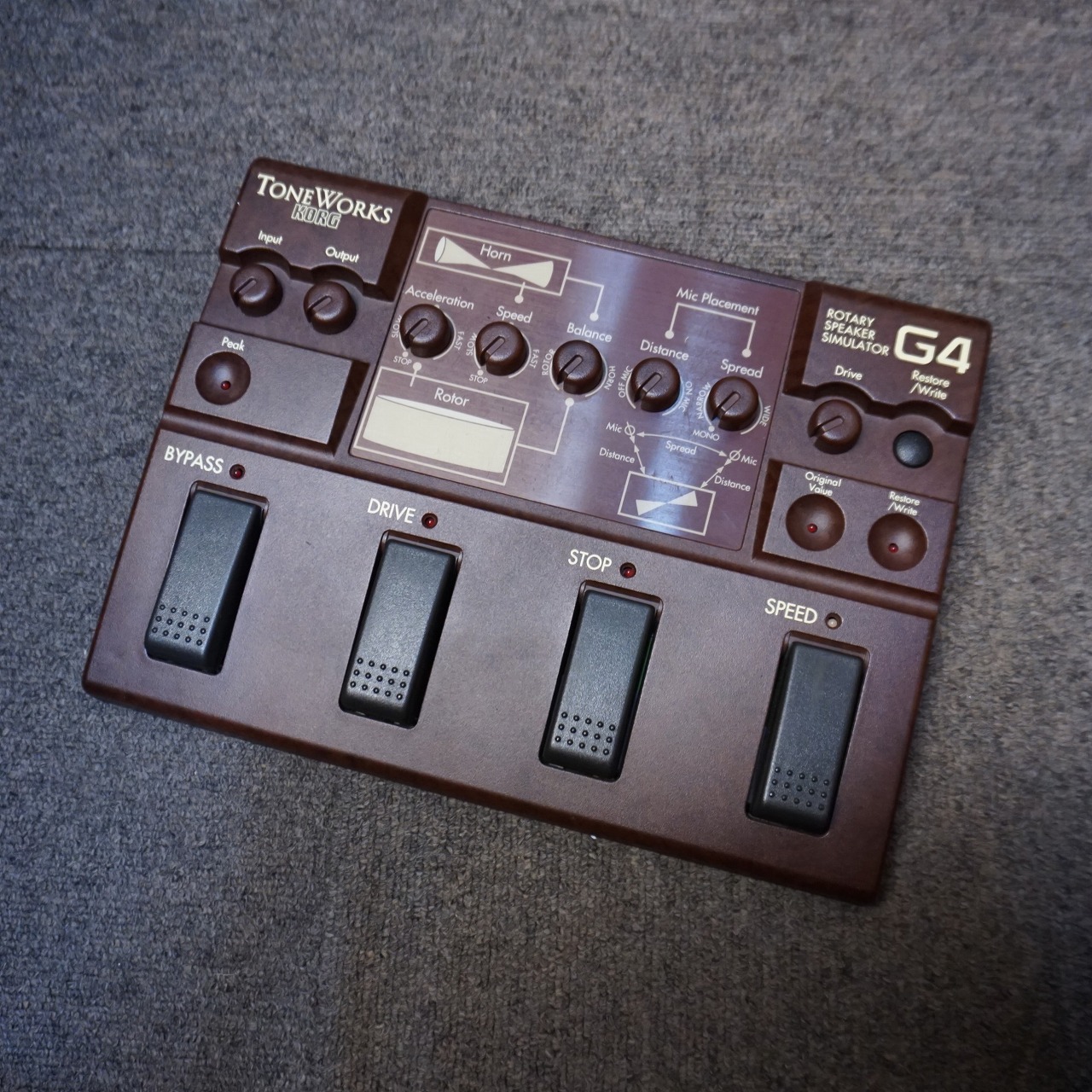 KORG 【USED】TONEWORKS G4【ロータリースピーカーシミュレータ】（中古）【楽器検索デジマート】