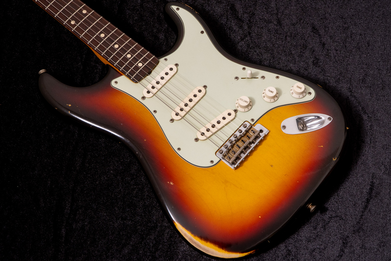 Fender Custom Shop 1960 Stratocaster Relic 3TS 2014 3.76kg #R76048