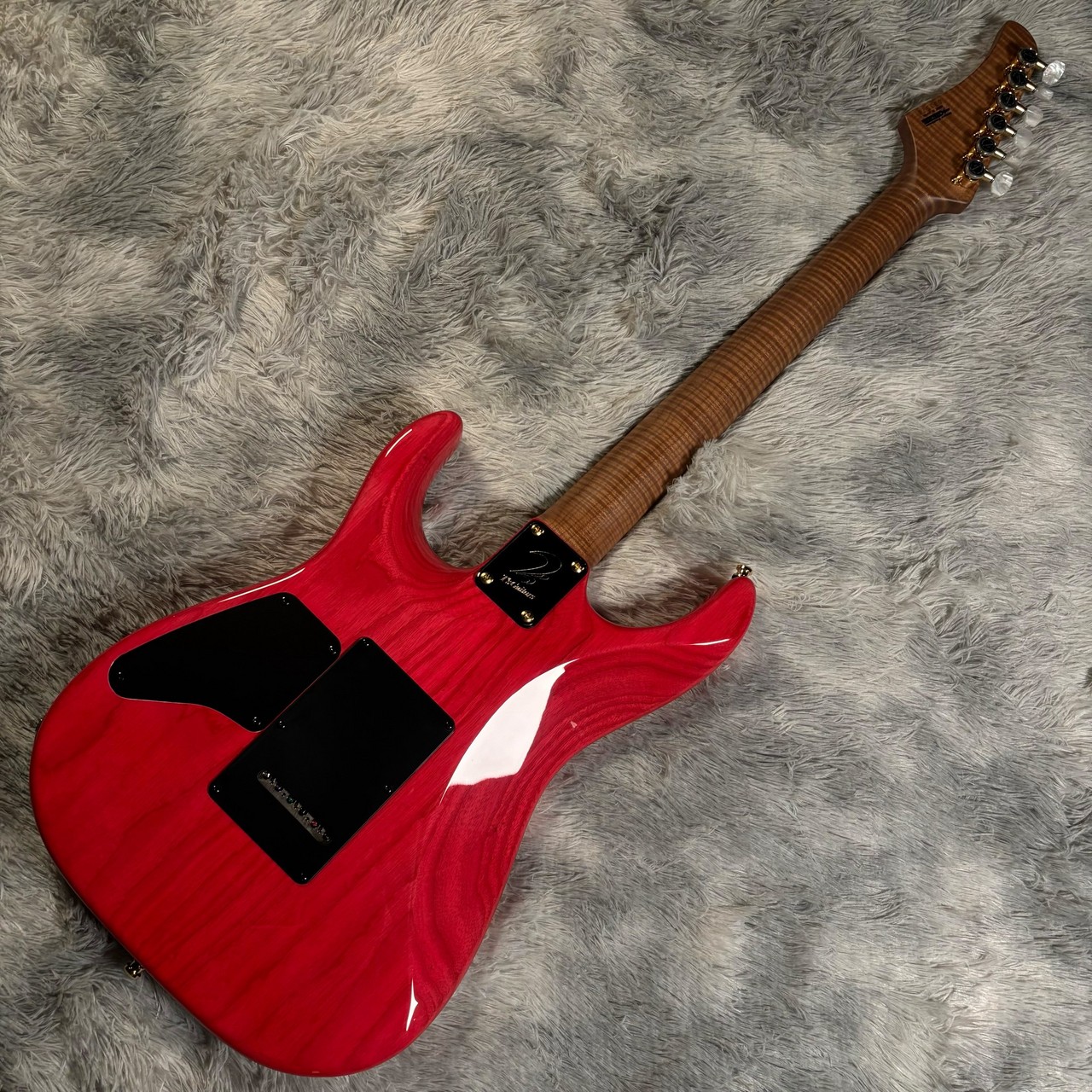 T’s guitars ST-24 Red 24フレット ステンレスフレット T's Guitars DST-24 Bonnie Pink 5AQuilted Maple【福岡ギターショー