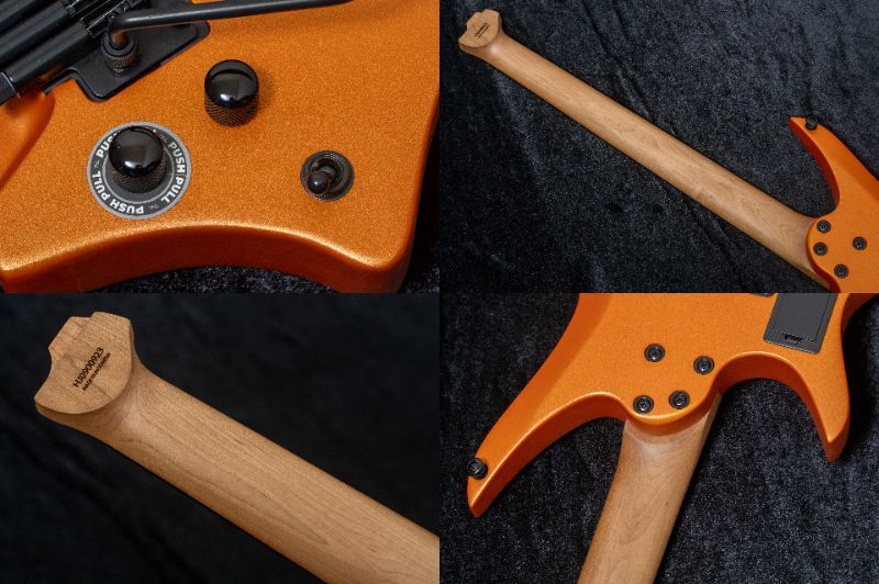 ギター HEX Guitars / N500 llic Coral Orange new】HEX Guitars / N500 Metallic Coral Orange – Bass Shop