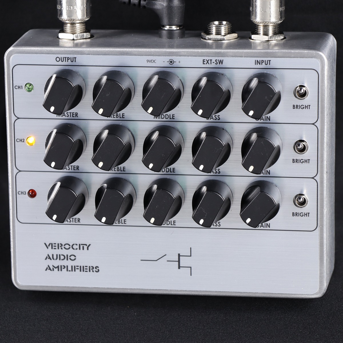 VeroCity Effects Pedals 三PLUS-ES + 三 PLUS-FS ［専用フット