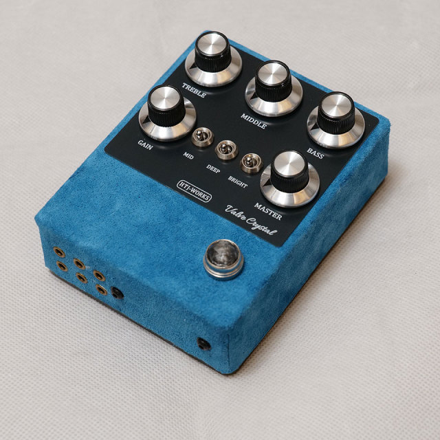 HTJ-WORKS Valve Crystal 12AX7 Tube Preamp Black Top Dark Blue