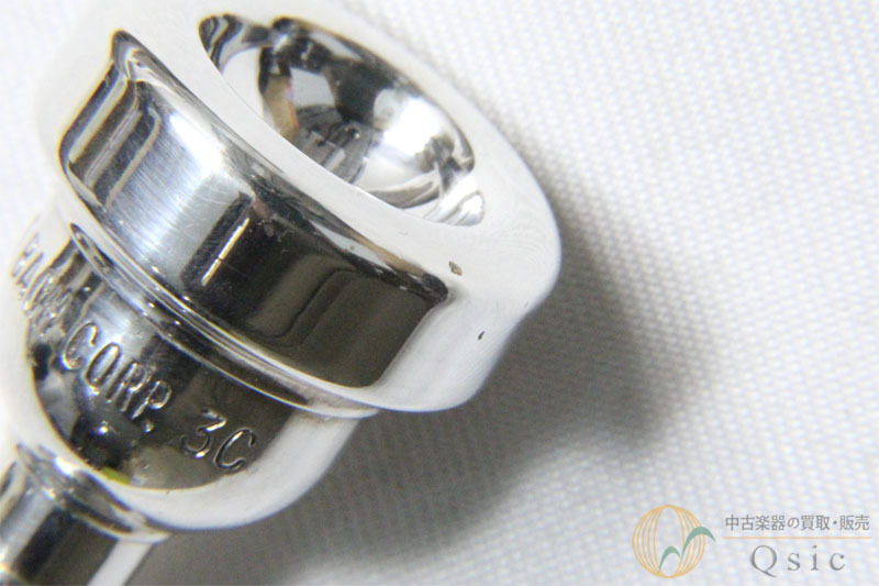 Bach Corp 3C ドットなし トランペットマウスピース Bach バック