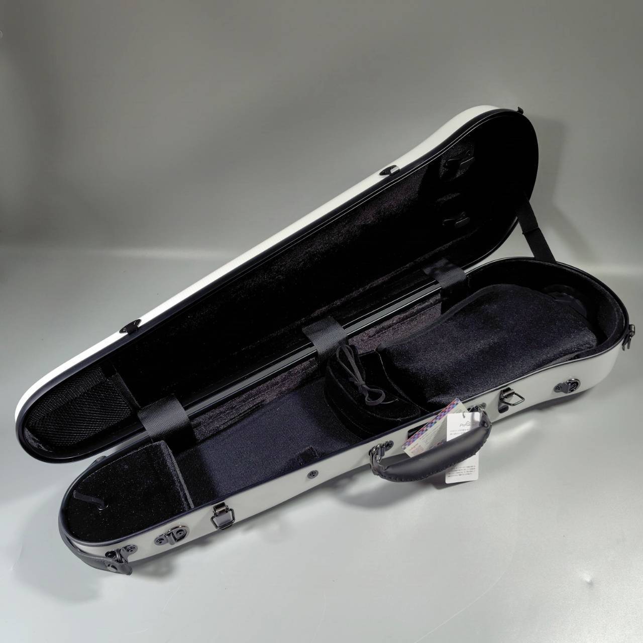 Carbon Mac CFV-2 スリム ホワイト バイオリン用ハードケース（B級特価