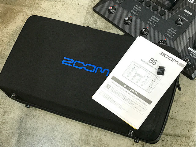 ZOOM B6 / 専用キャリングケース& BTA-1付き! （中古）【楽器検索