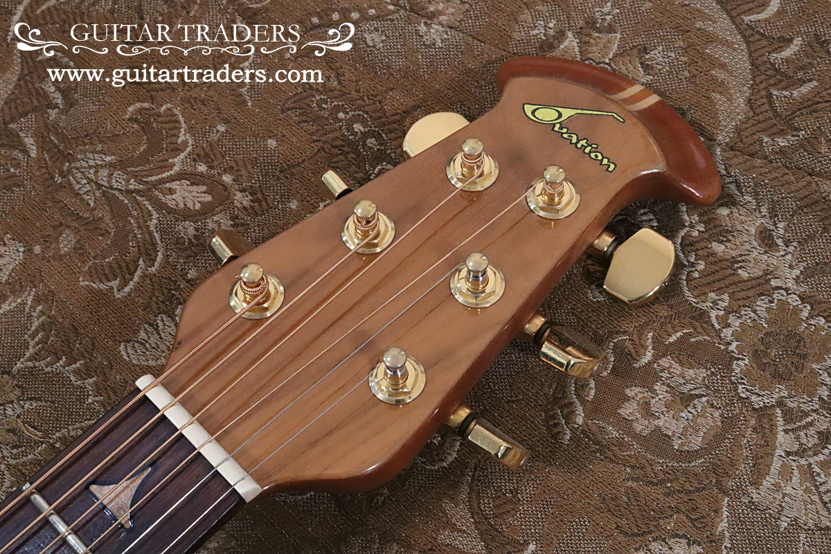 ギター ovation1768 elite Electric Acoustic Guitar Ovation 1768-4 Elite 1989 Natural