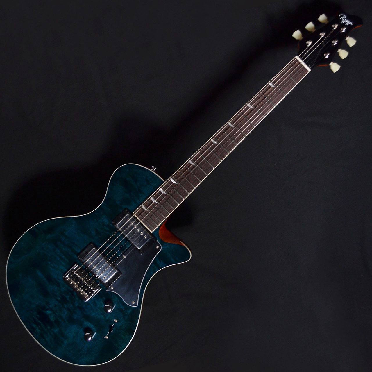 RYOGA HORNET/FM Translucent Deep Blue【現物画像】 エレキギター