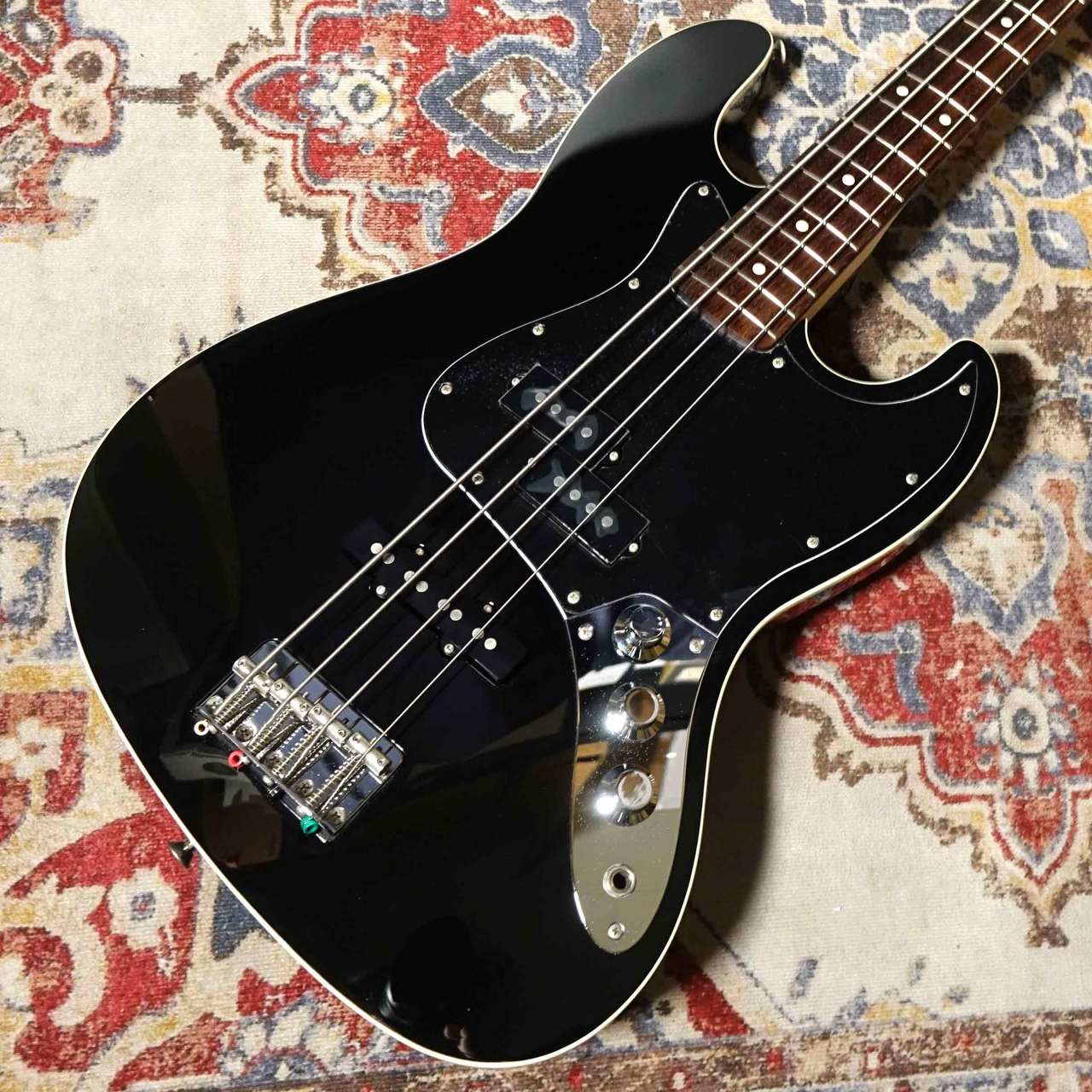 Fender Japan AERODYNE JAZZ BASS BLK #JD17010808【中古】【現物写真