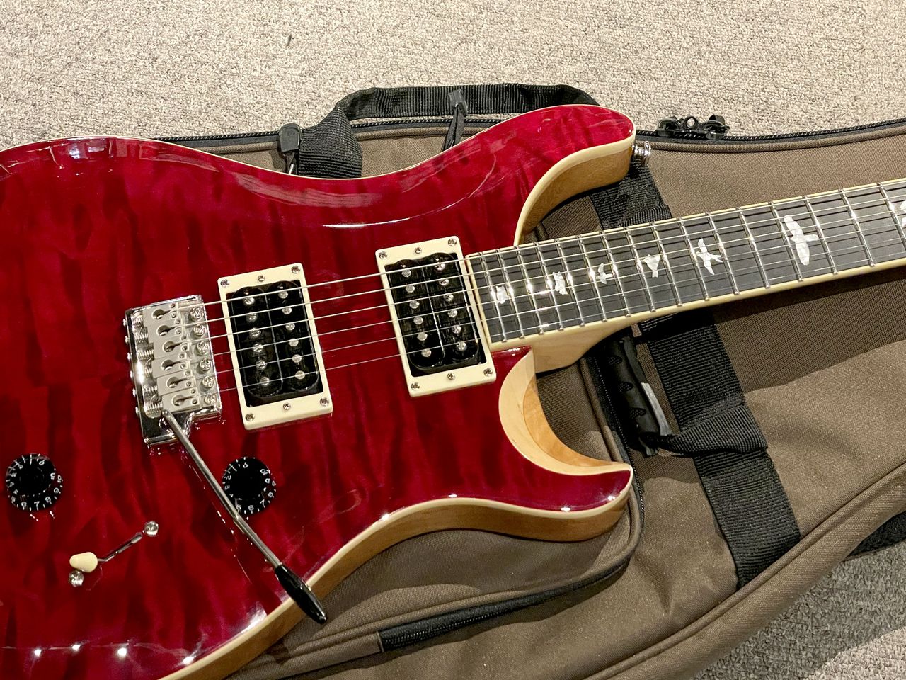 Paul Reed Smith(PRS) SE CUSTOM 24 QM LTD Black Cherry（中古