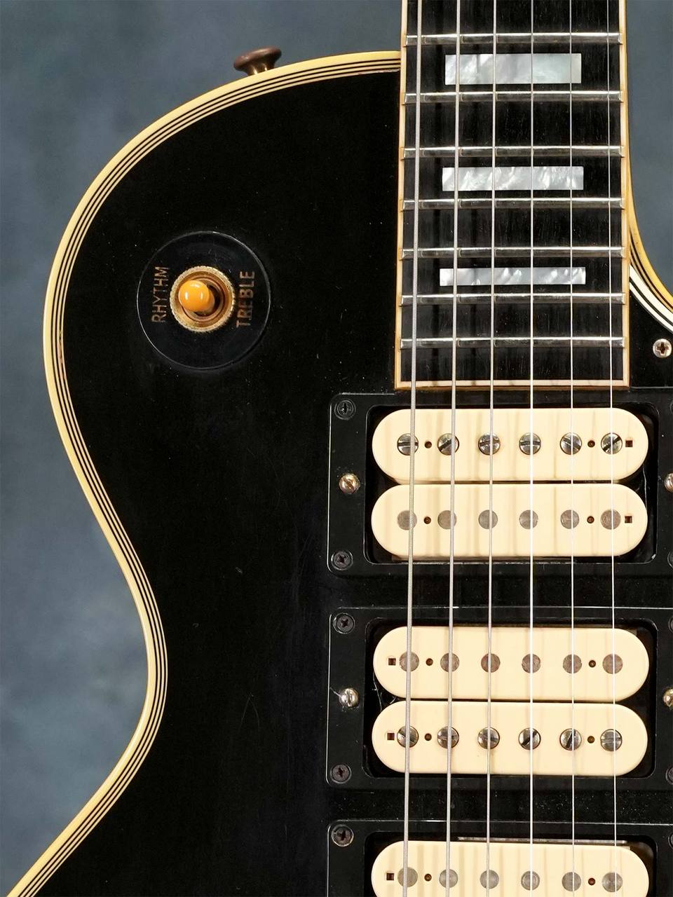 Gibson Custom Shop 1957 Les Paul Custom 3-Pickups Ebony VOS