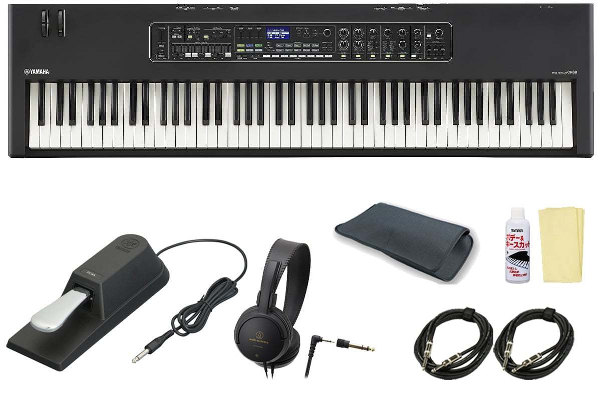 YAMAHA CK88 [シンプルセット！] 88鍵ステージキーボード【WEBSHOP 