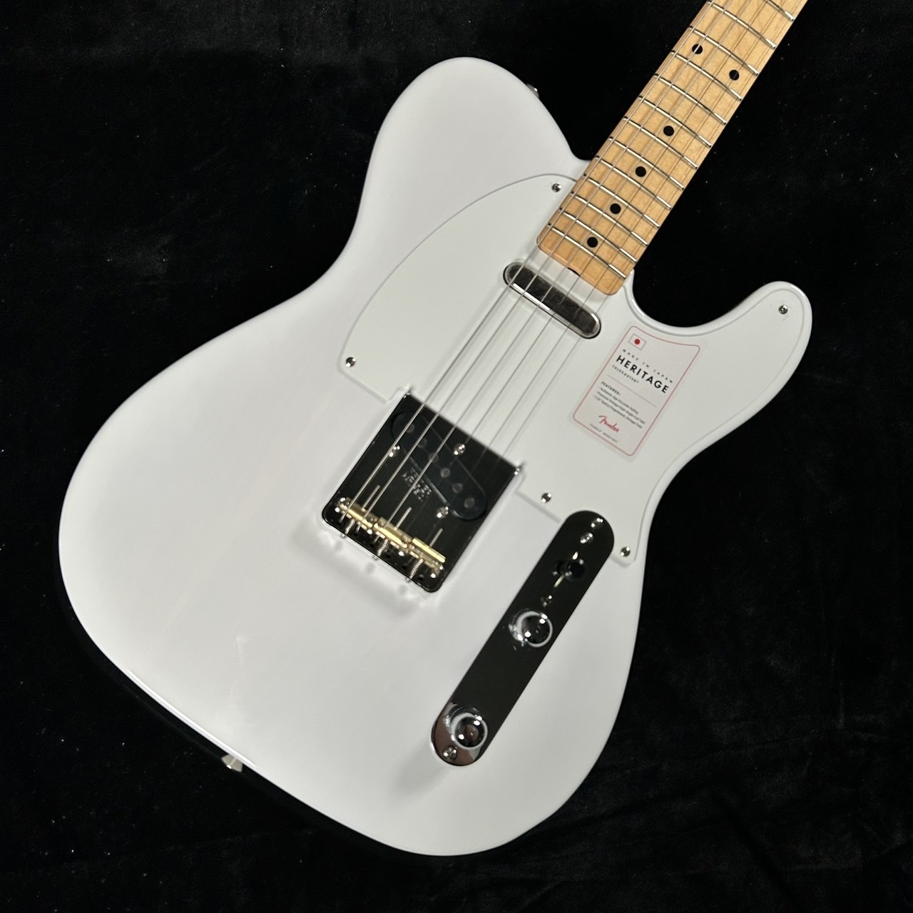 フレット新品！　ハンドメイド　テレキャスター　レバースイッチ仕様 Made in Japan Junior Collection Telecaster Maple Satin Shell