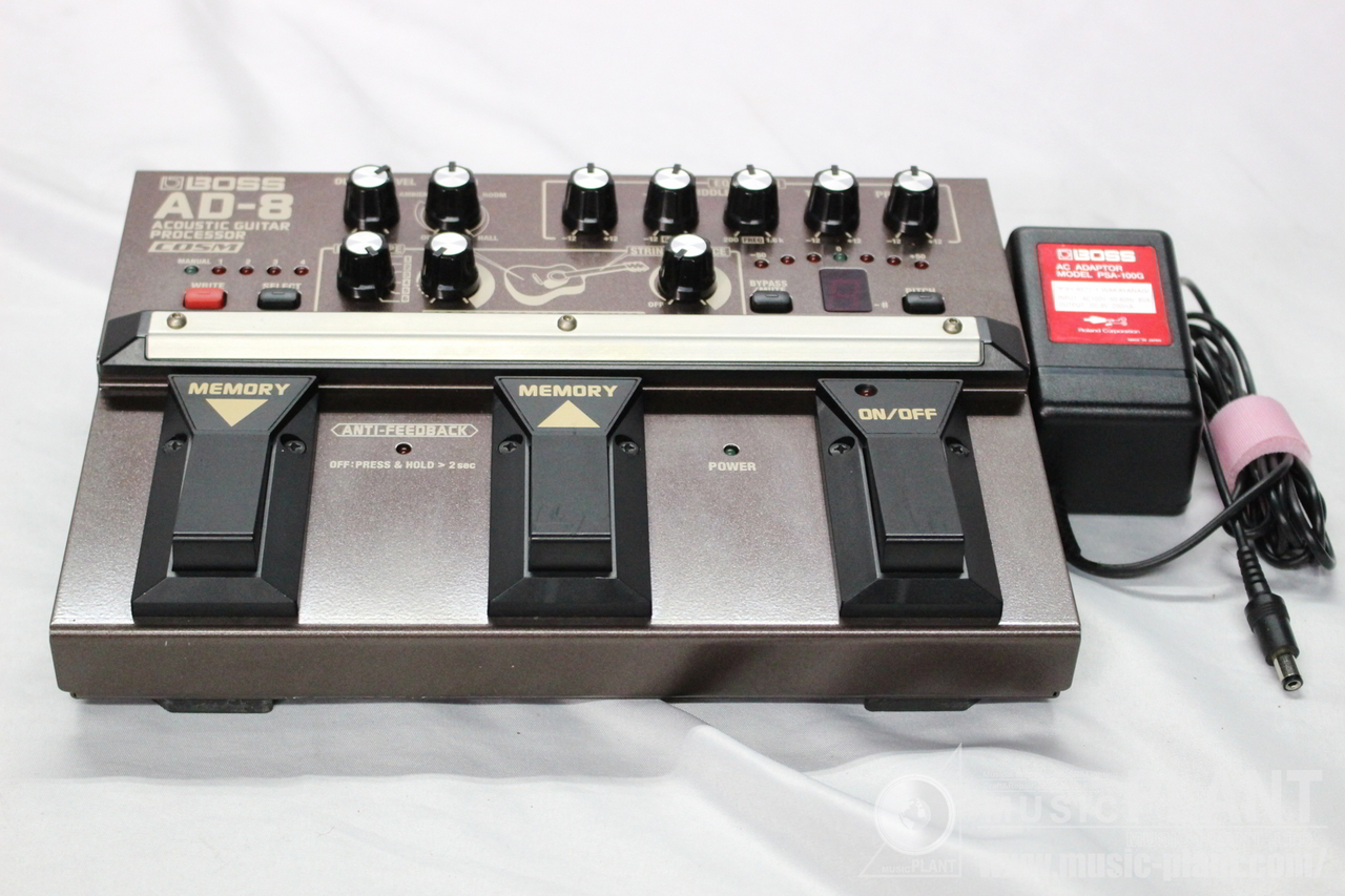 BOSS AD-8 Acoustic Guitar Processor（中古）【楽器検索デジマート】