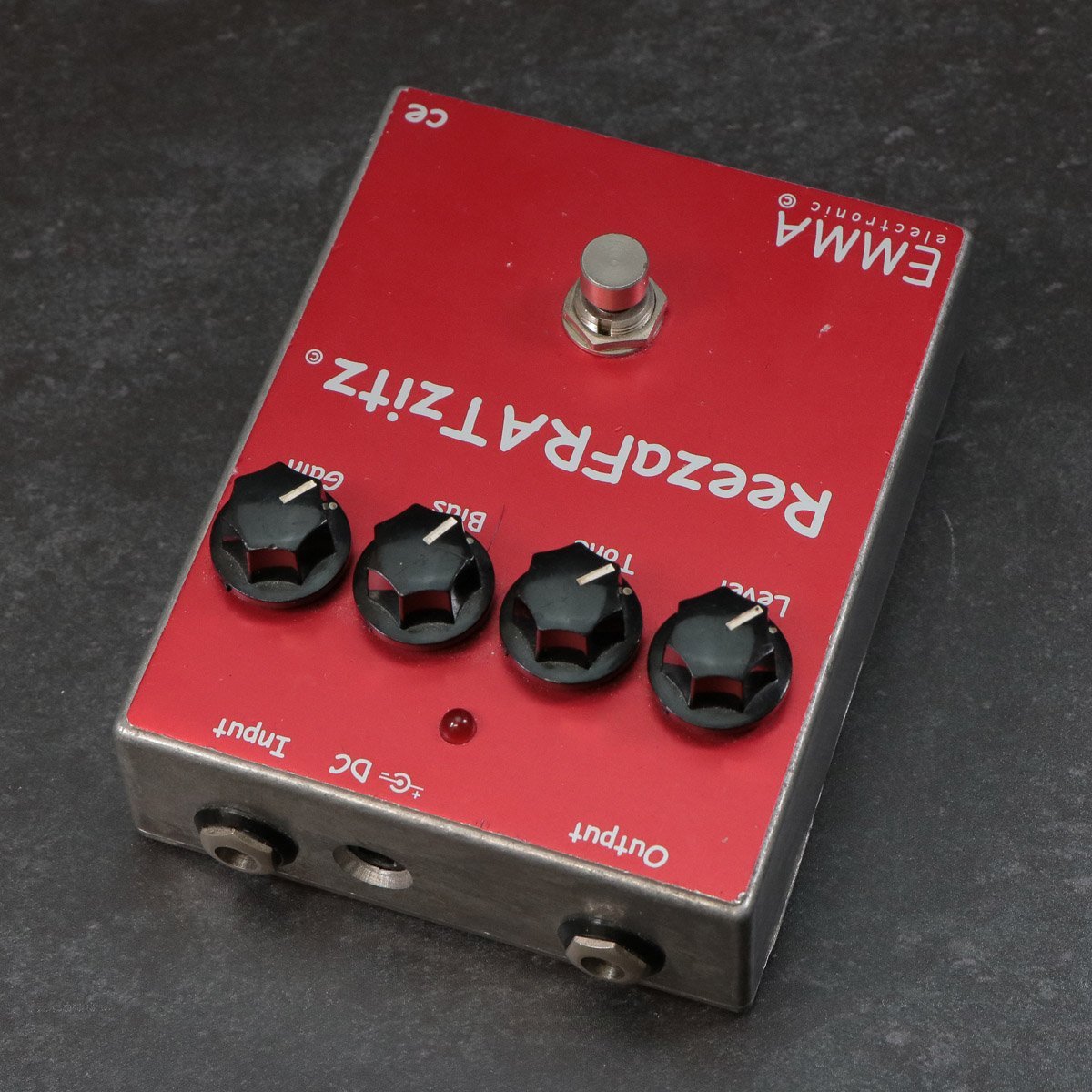EMMA ReezaFRATzitz 2 ディストーションペダル 美品 EMMA ReezaFRATzitz II - 真空管アンプの持つナチュラルな歪み