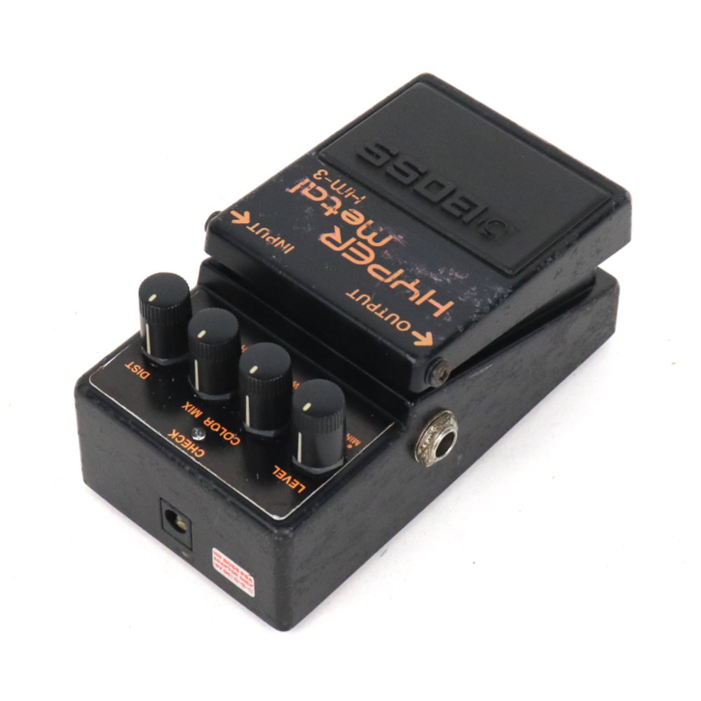 BOSS HYPER l HM-3ハイパーメタル Boss HM-3 Hyper Metal Distortion Pedal | Reverb