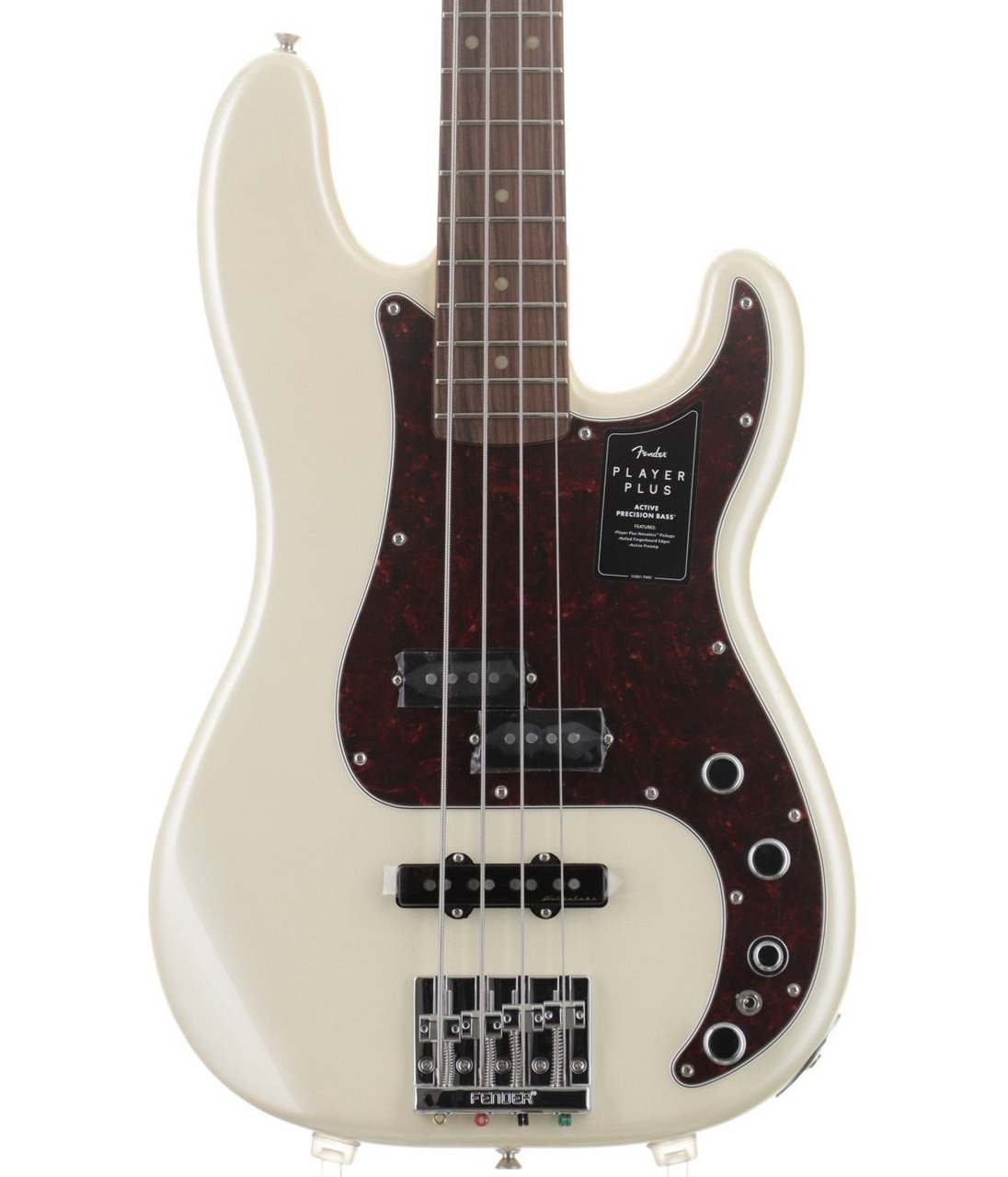 Fender Player Plus Active Precision Bass Olympic Pearl 2021