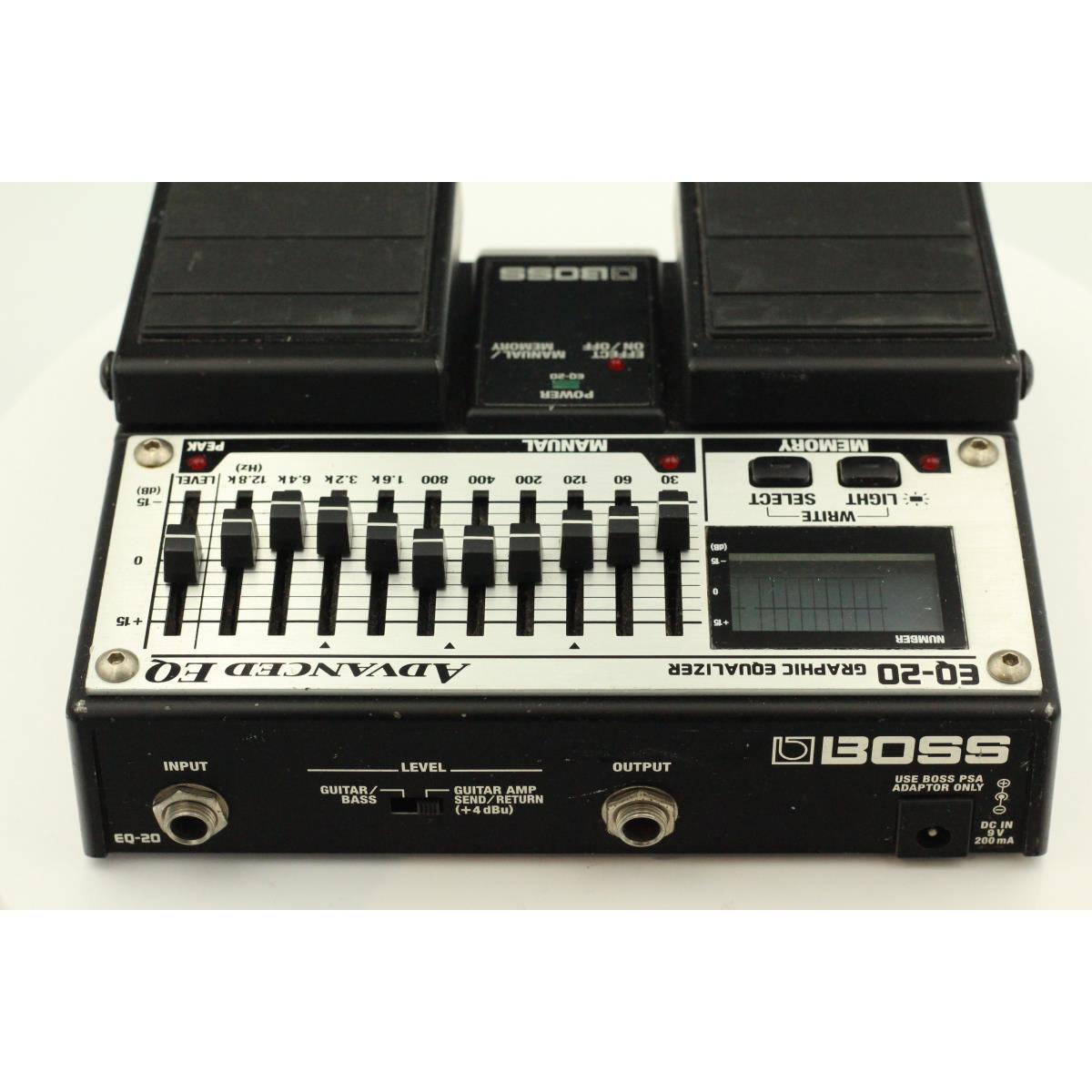 中古】 イコライザー BOSS EQ-20 Graphic Equalizer ADVANCED EQ