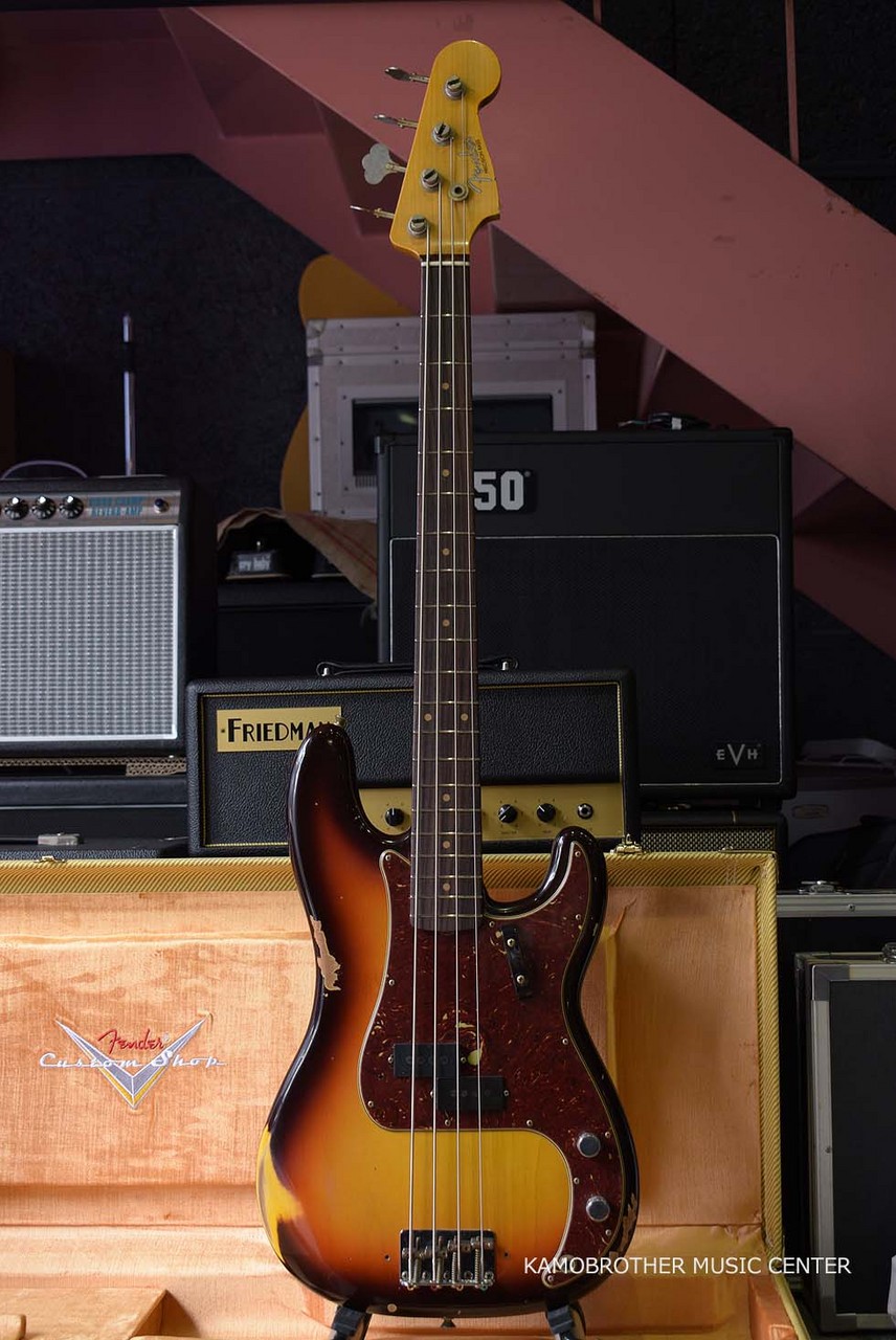 Fender Custom Shop 1960 Precision Bass Relic Super Faded Aged