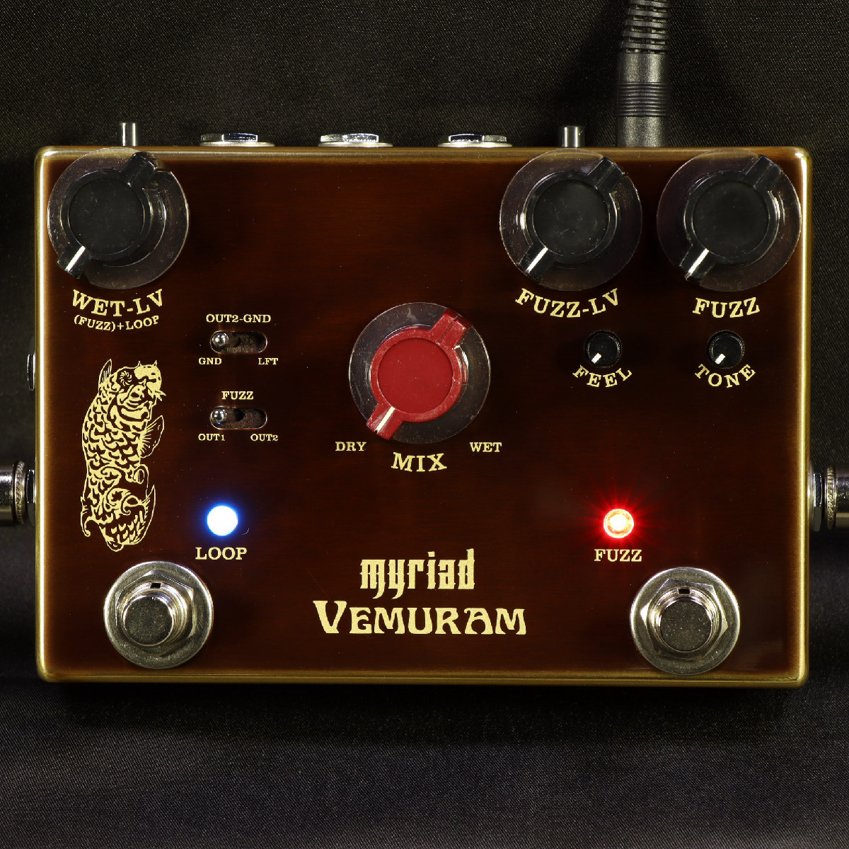 限定ブランド VEMURAM myriad fuzz ミリアドファズ - 楽器・機材