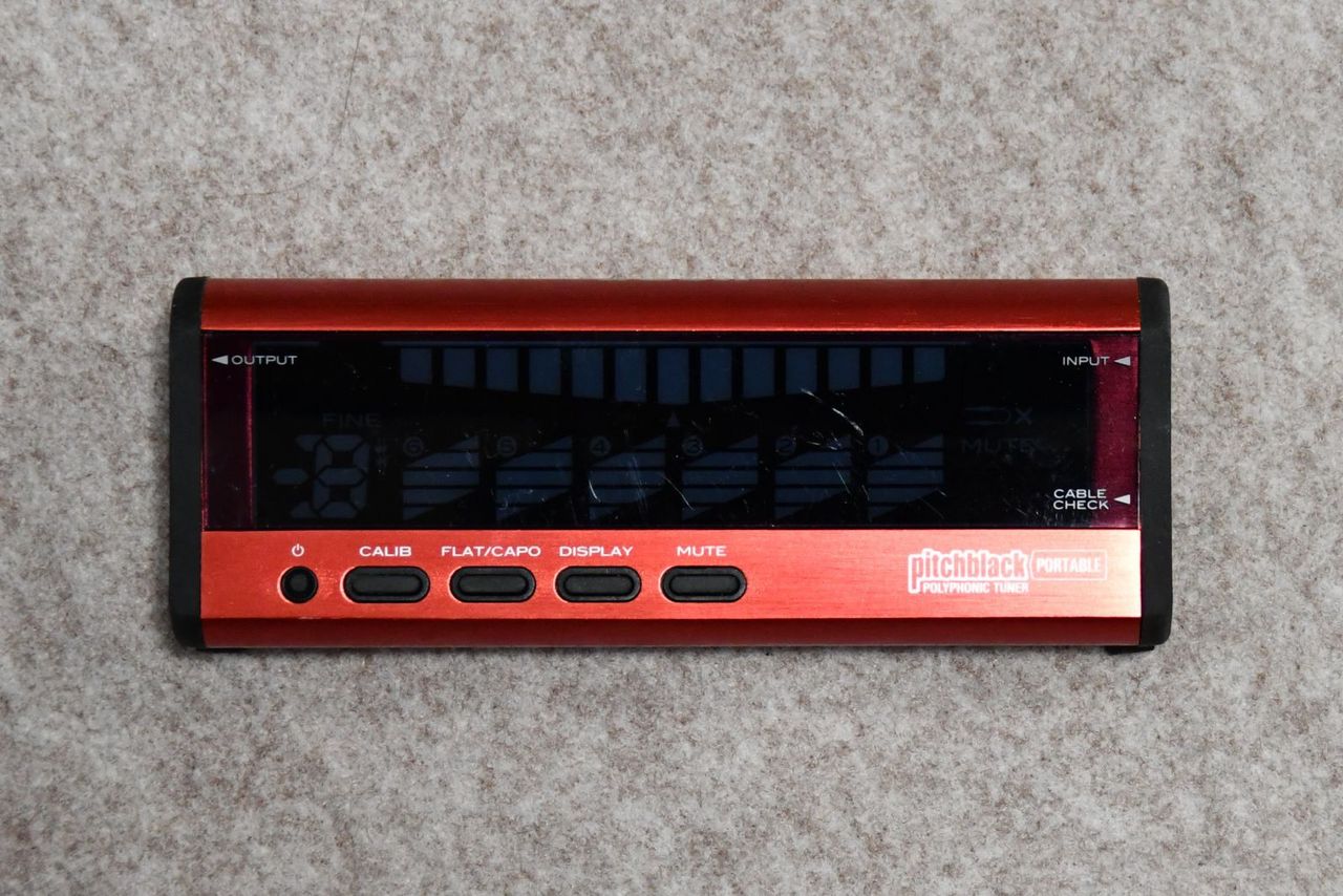 KORG Pitchblack Portable PB-04-RD アルミニウム・レッド（中古