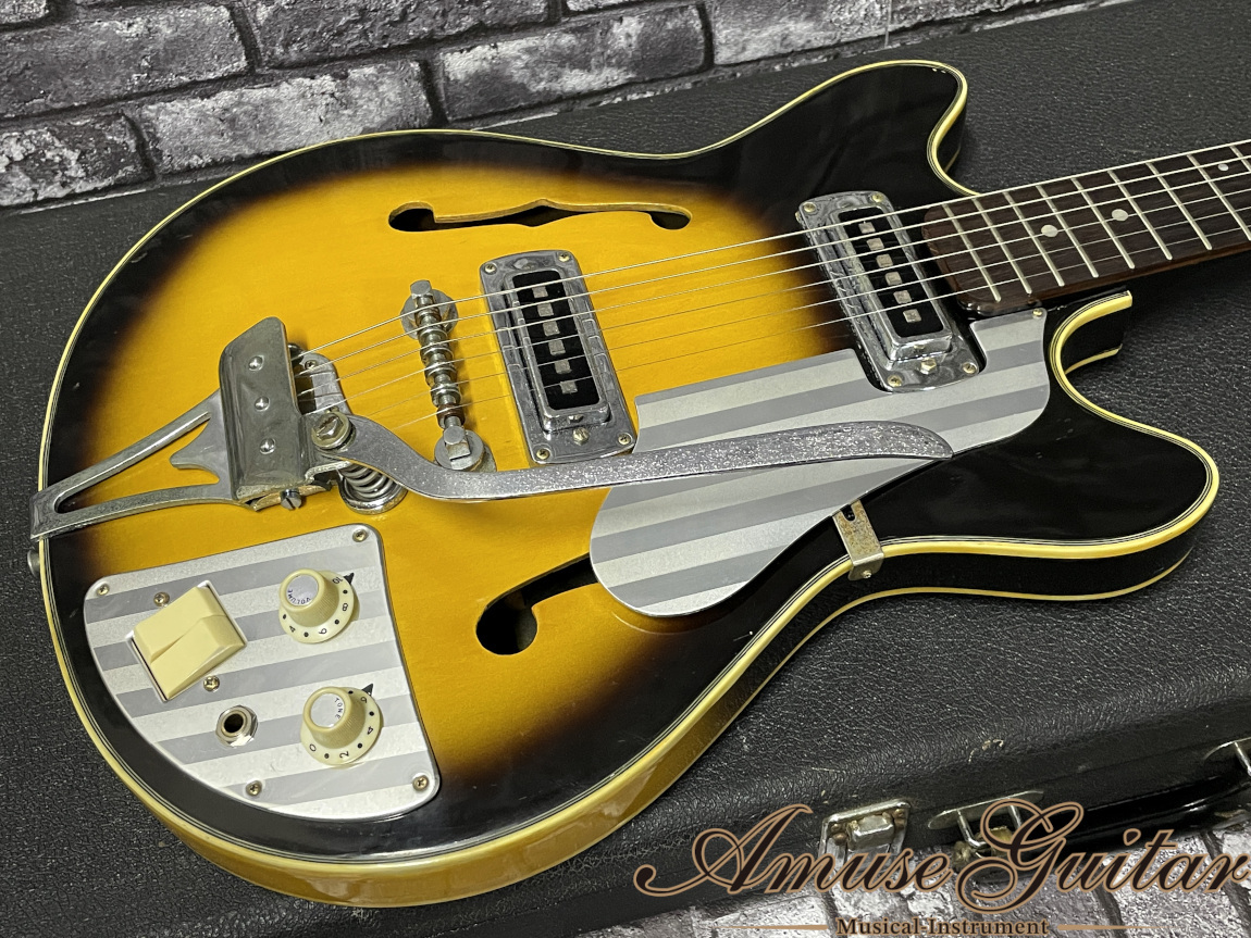 Teisco EP-2L # 2 TONE SUNBURST 1967年製【Pedro Martins STYLE】