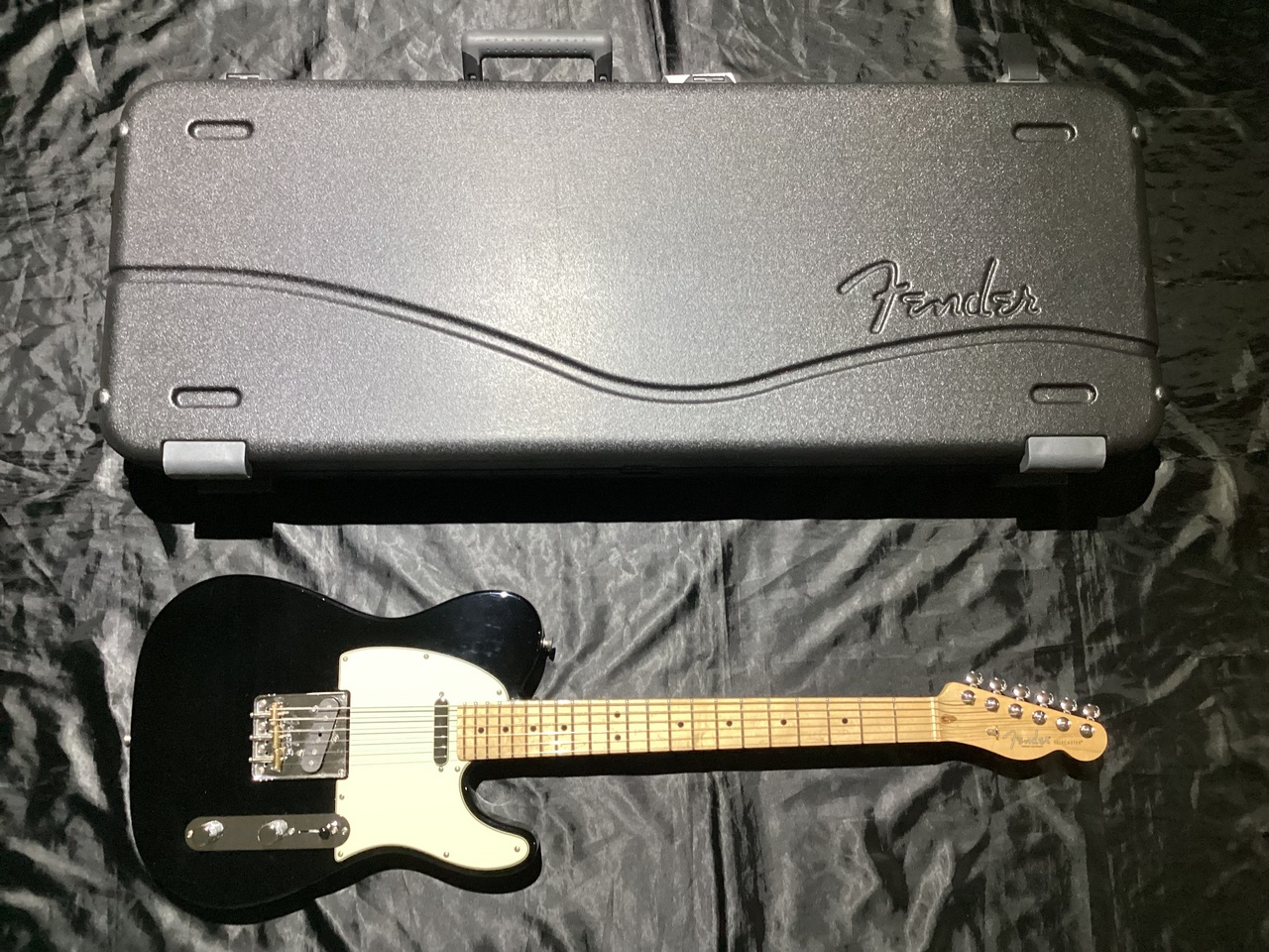 Fender American Professional Telecaster MN / Black 2018年製（中古）【楽器検索デジマート】