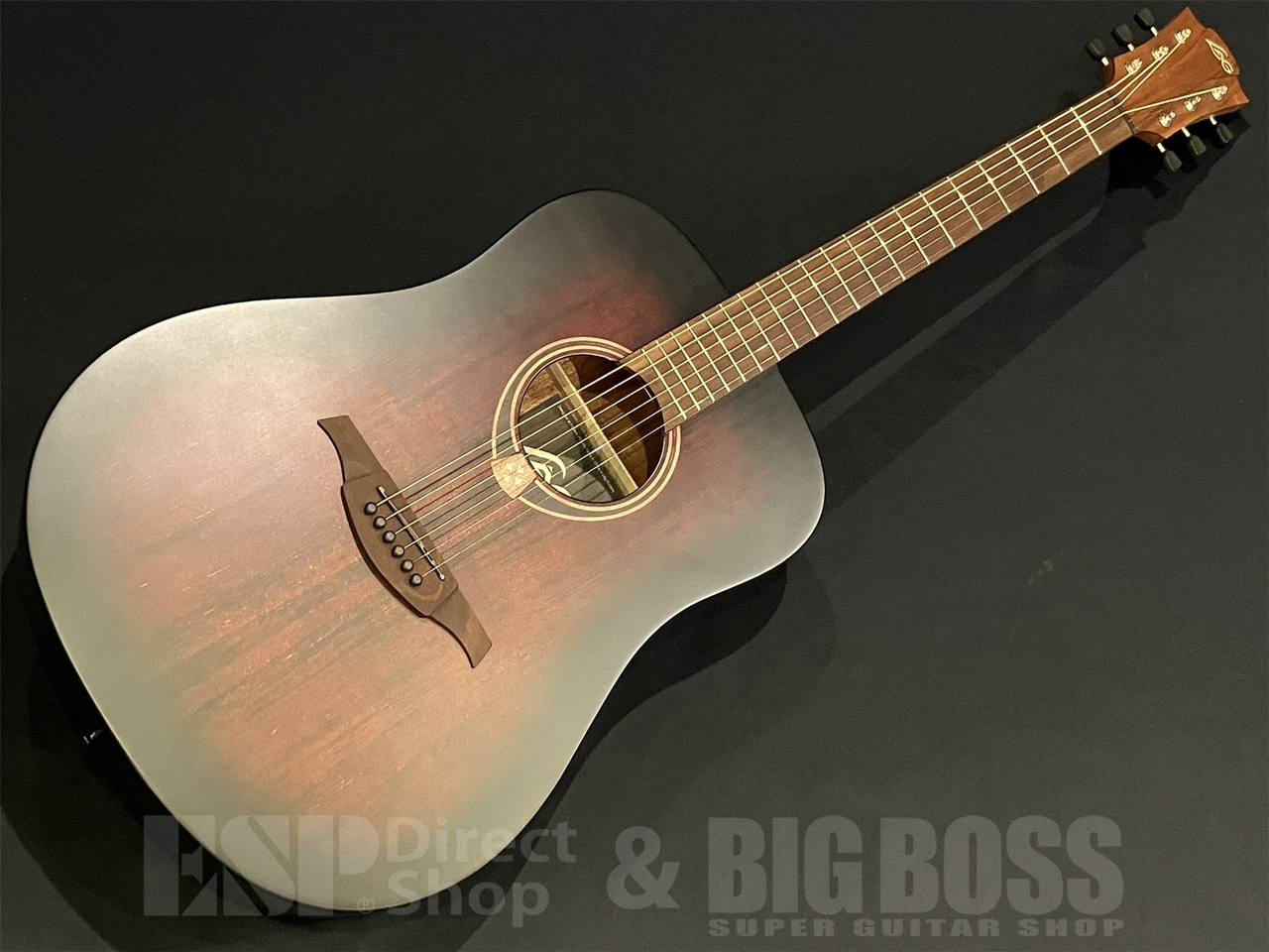 LAG Guitars T70D / BLACK & BROWN（新品/送料無料）【楽器検索