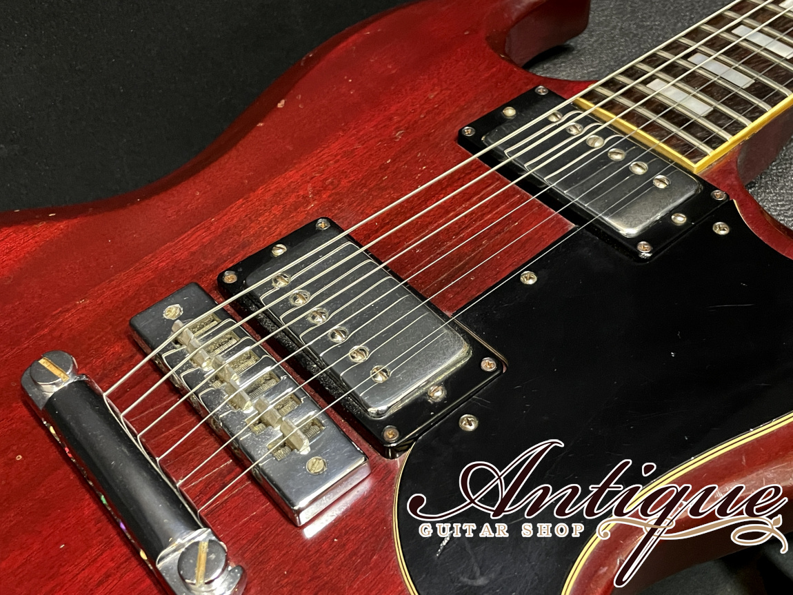 Gibson SG Standard 1975 Cherry /Dark RWFB /Tur Back Super