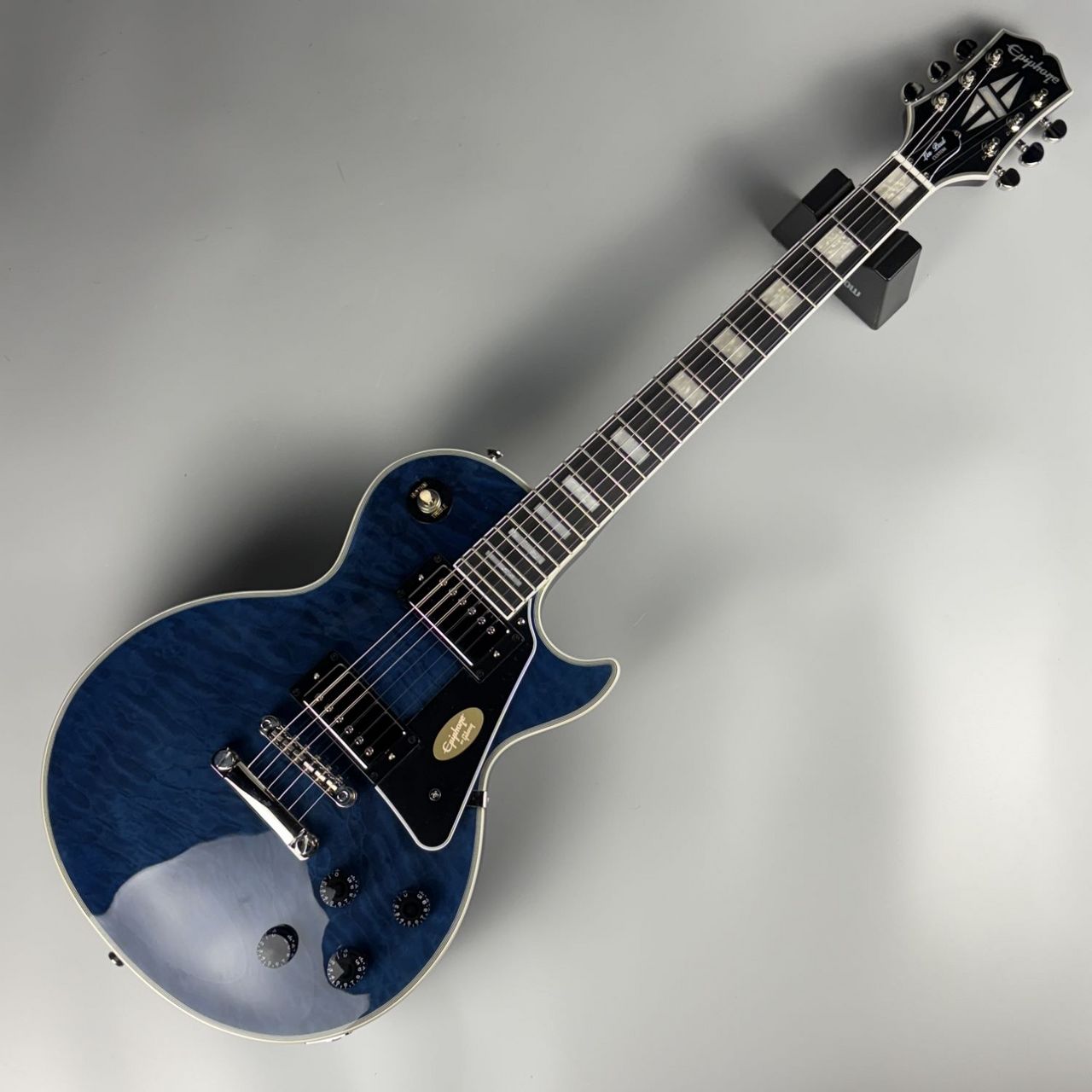 Epiphone Les Paul Custom Quilt Viper Blue (バイパーブルー) エレキ