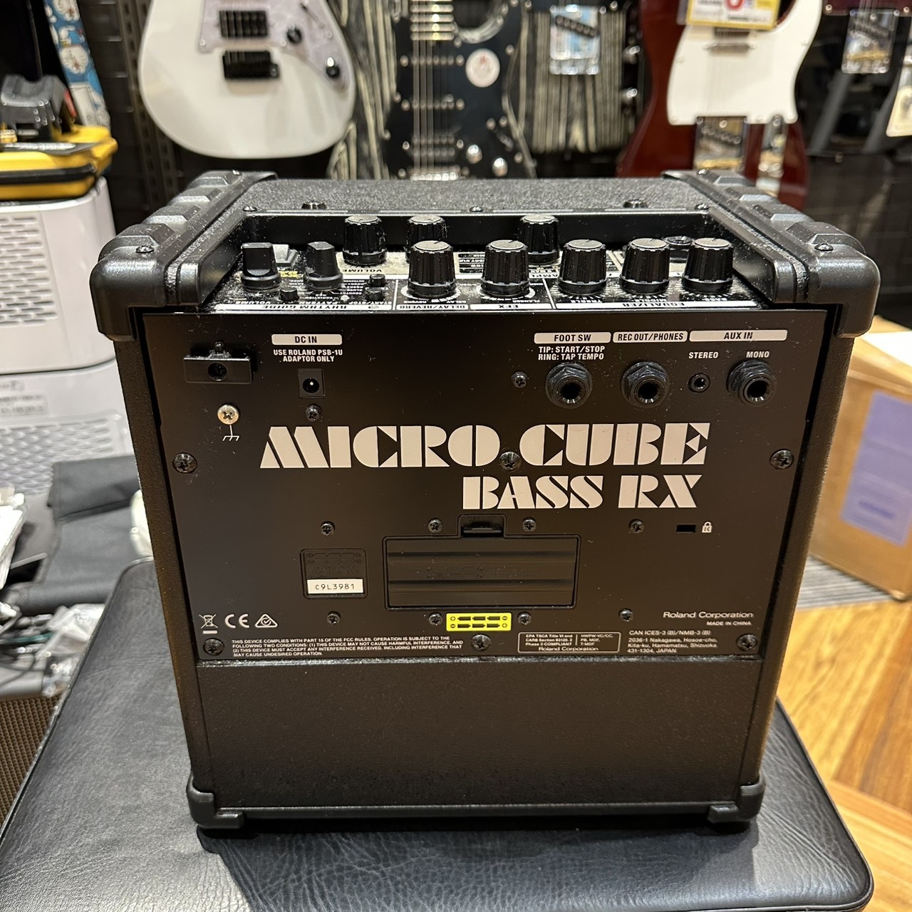 Roland MICRO CUBE BASS RX Bass Amplifier [MCB-RX]【 現物画像
