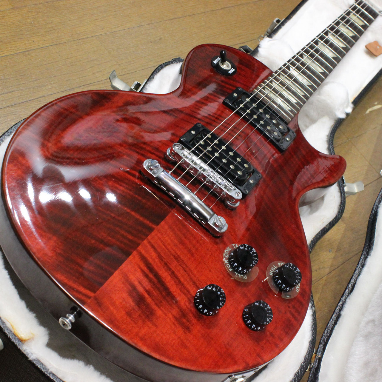 Gibson Les Paul Studio Pro Plus RED VELVET ギブソン レスポール スタジオ プロ プラス  2011年製です（中古）【楽器検索デジマート】