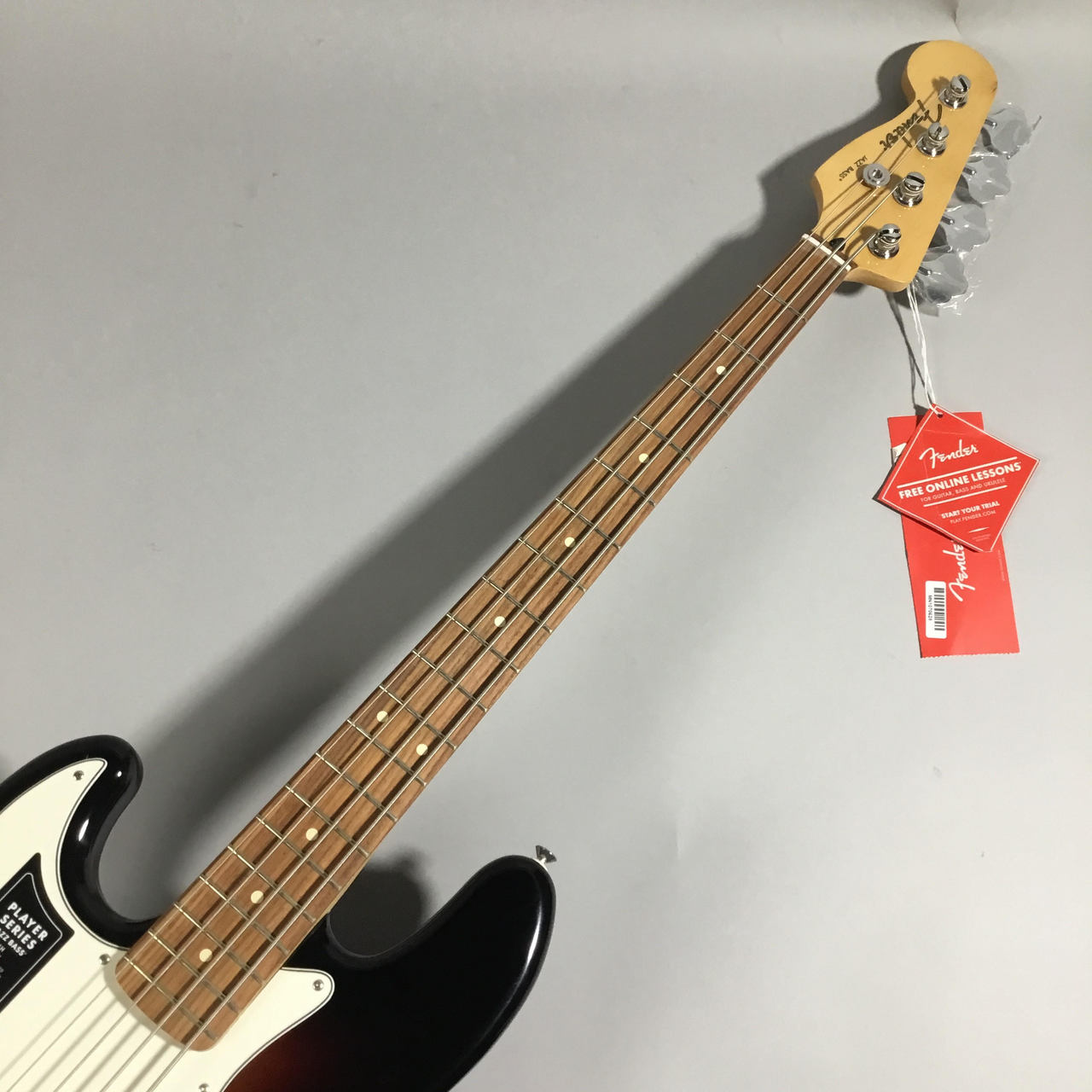 Fender Player Jazz Bass Left-Handed, Pau Ferro Fingerboard, 3