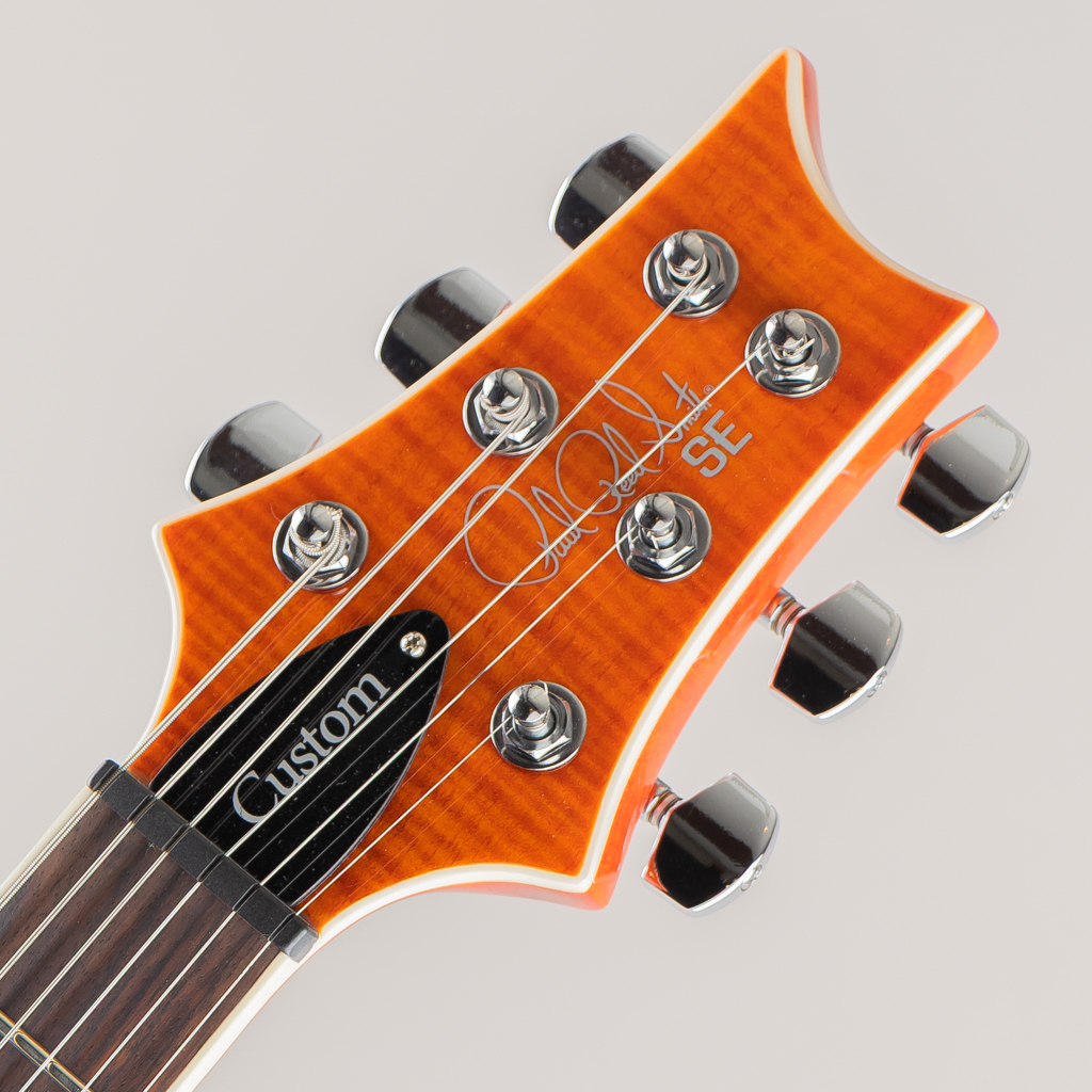 PRS Custom24 SE エレキギター オレンジ PRS SE Custom24-08 Blood Orange エレキギター ポールリードスミス