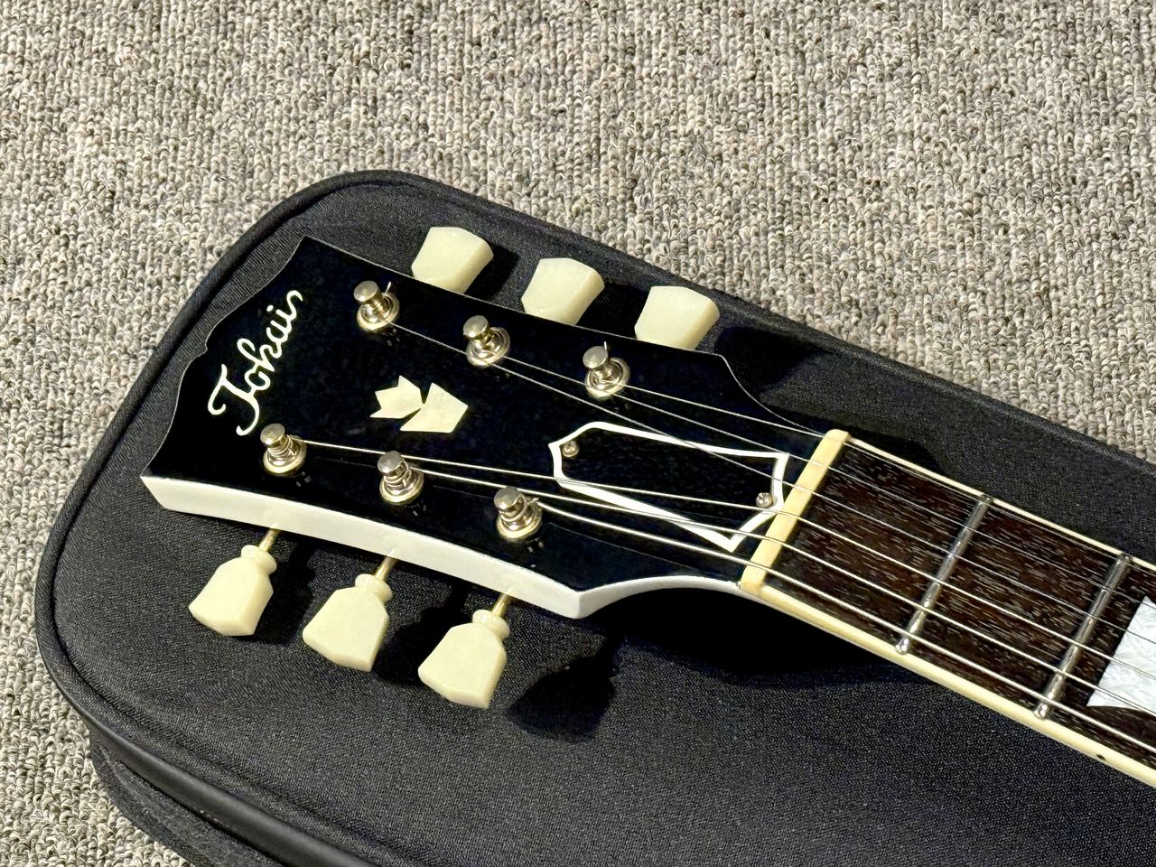 GRANDY by TOKAI TSG‑SG60G エレキギター ブラック Tokai SG-64 BB/CJ In Black Beauty with Carbonized Jatoba FB